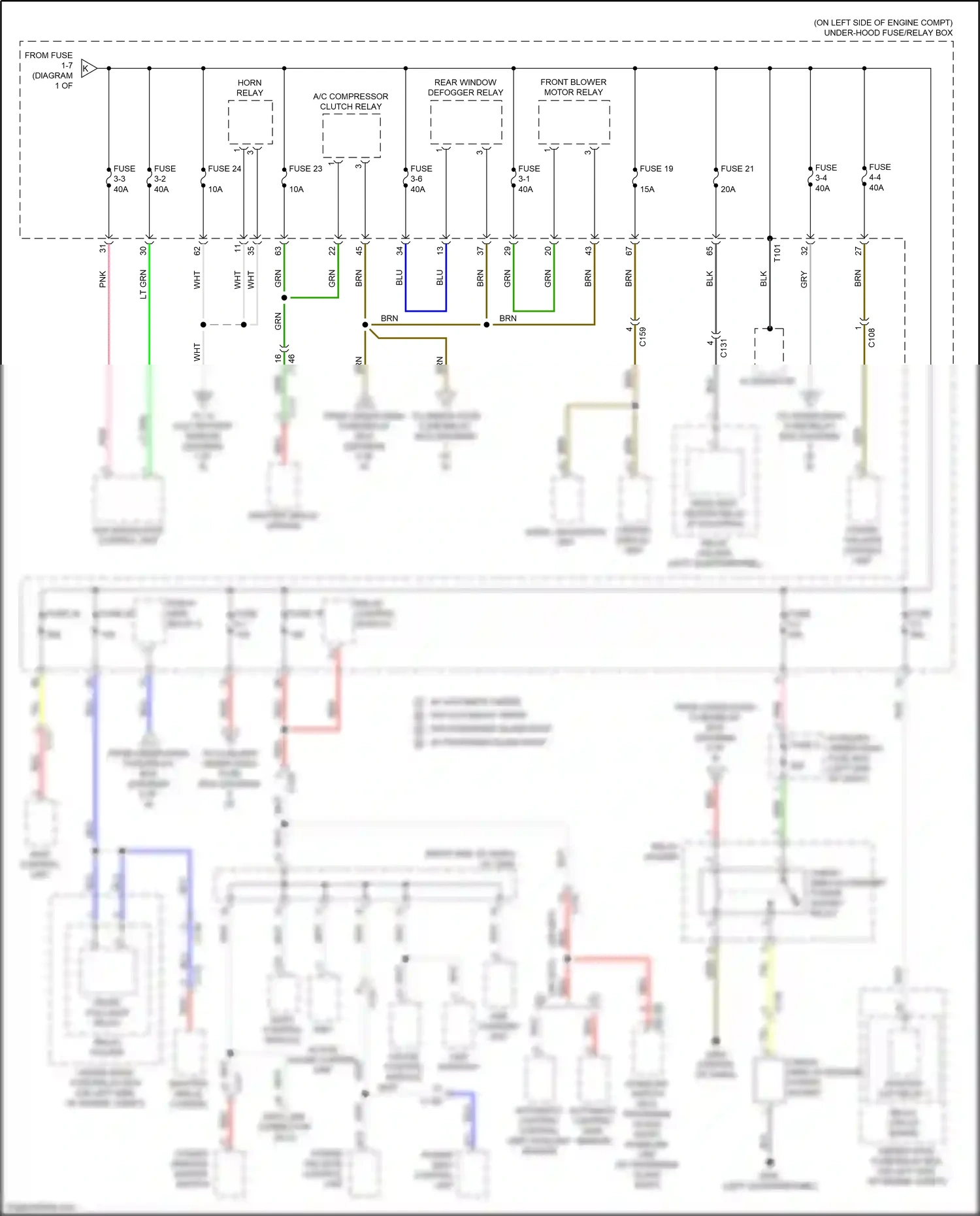Wiring diagram body control module for Honda CR-V V (2016-2022) (27 of 34)