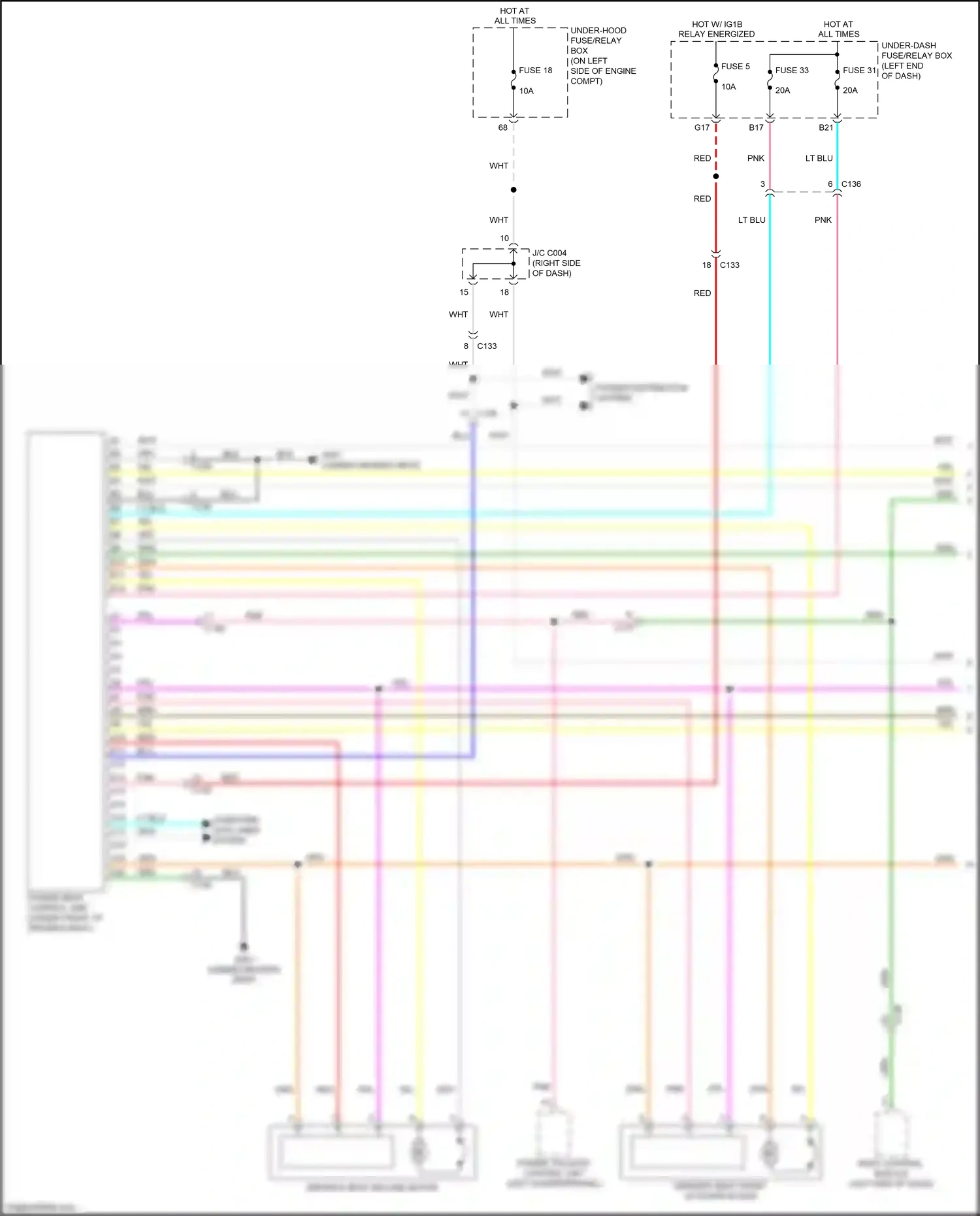 Wiring diagram body control module for Honda CR-V V (2016-2022) (15 of 34)
