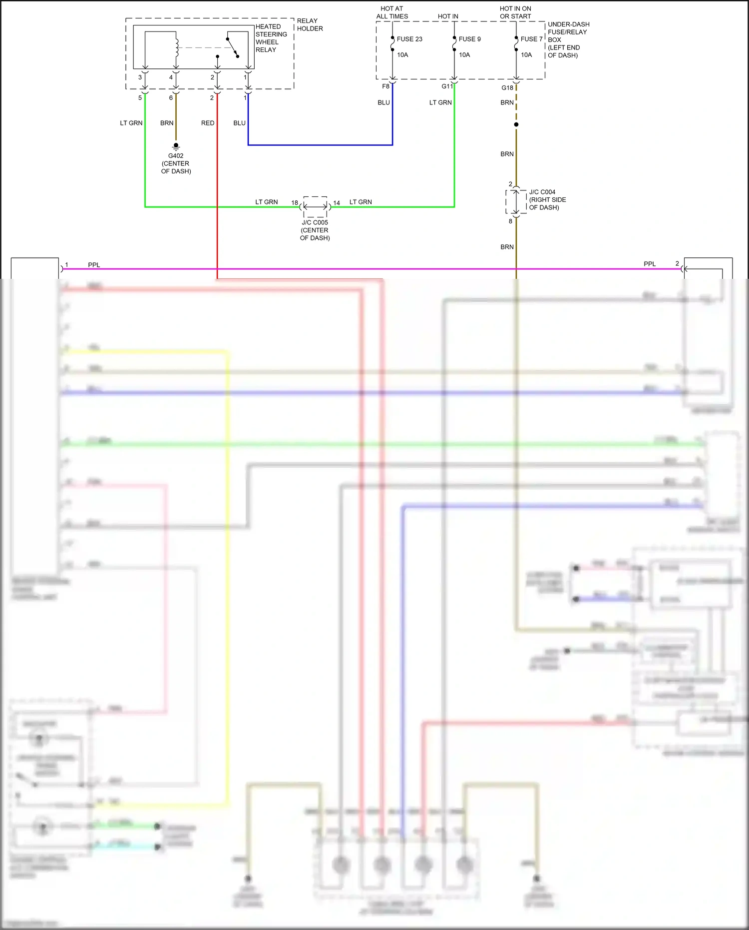 Wiring diagram computer data lines system for Honda CR-V V (2016-2022) (59 of 82)