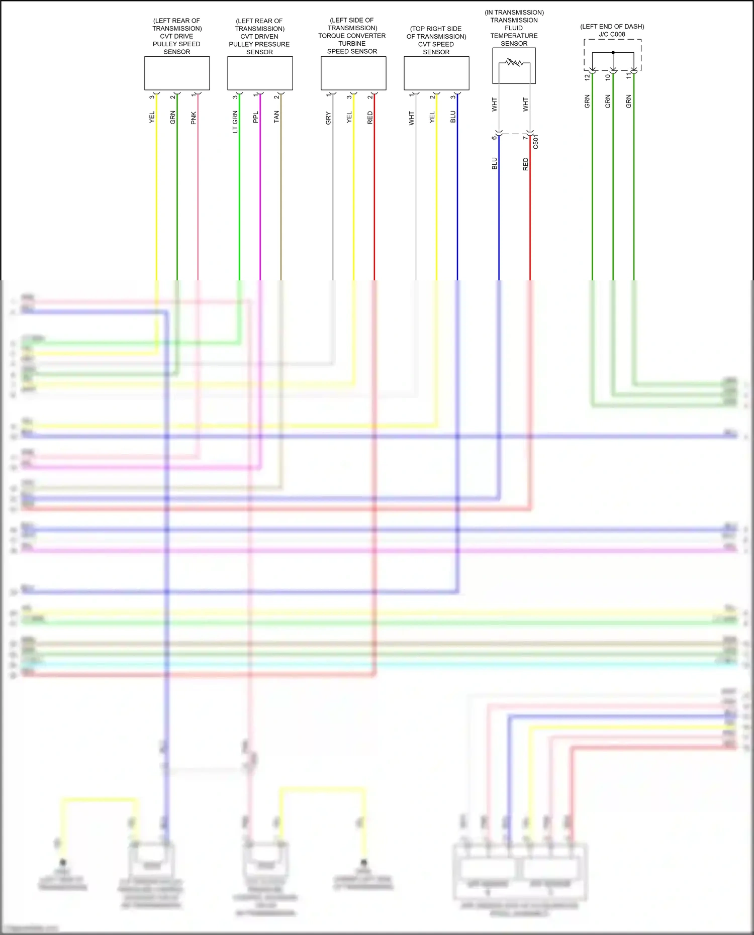Wiring diagram app sensor b for Honda CR-V VI (2022-2024) (1 of 7)