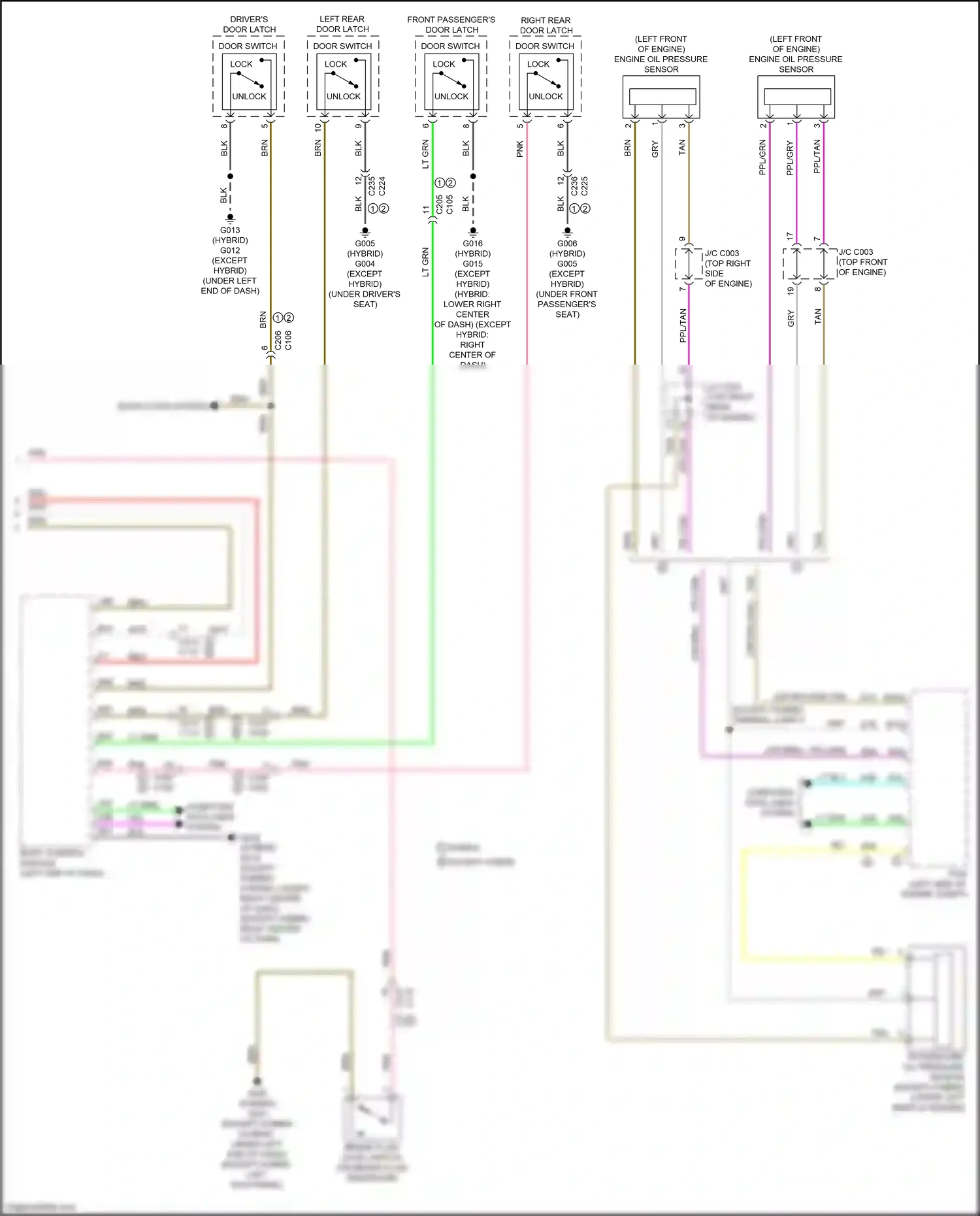 Wiring diagram body control module for Honda CR-V VI (2022-2024) (38 of 39)