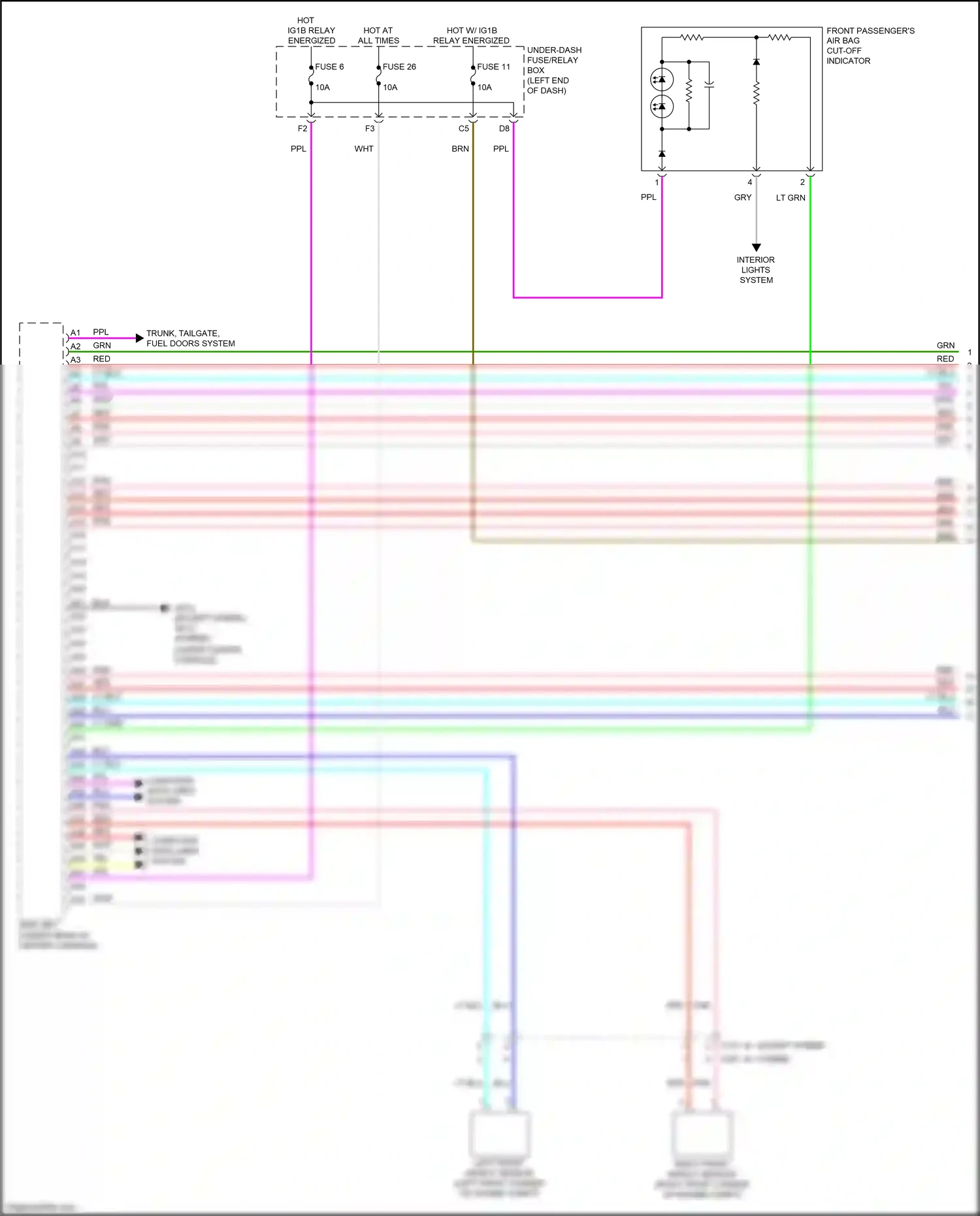 Wiring diagram computer data lines system for Honda CR-V VI (2022-2024) (89 of 112)