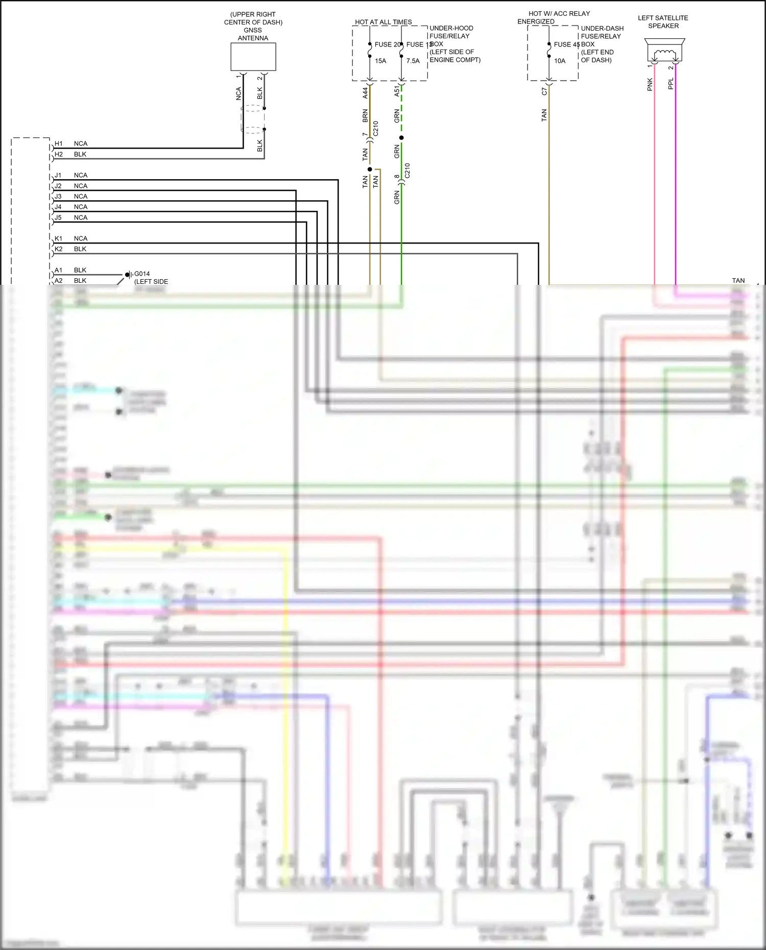 Wiring diagram computer data lines system for Honda CR-V VI (2022-2024) (11 of 112)