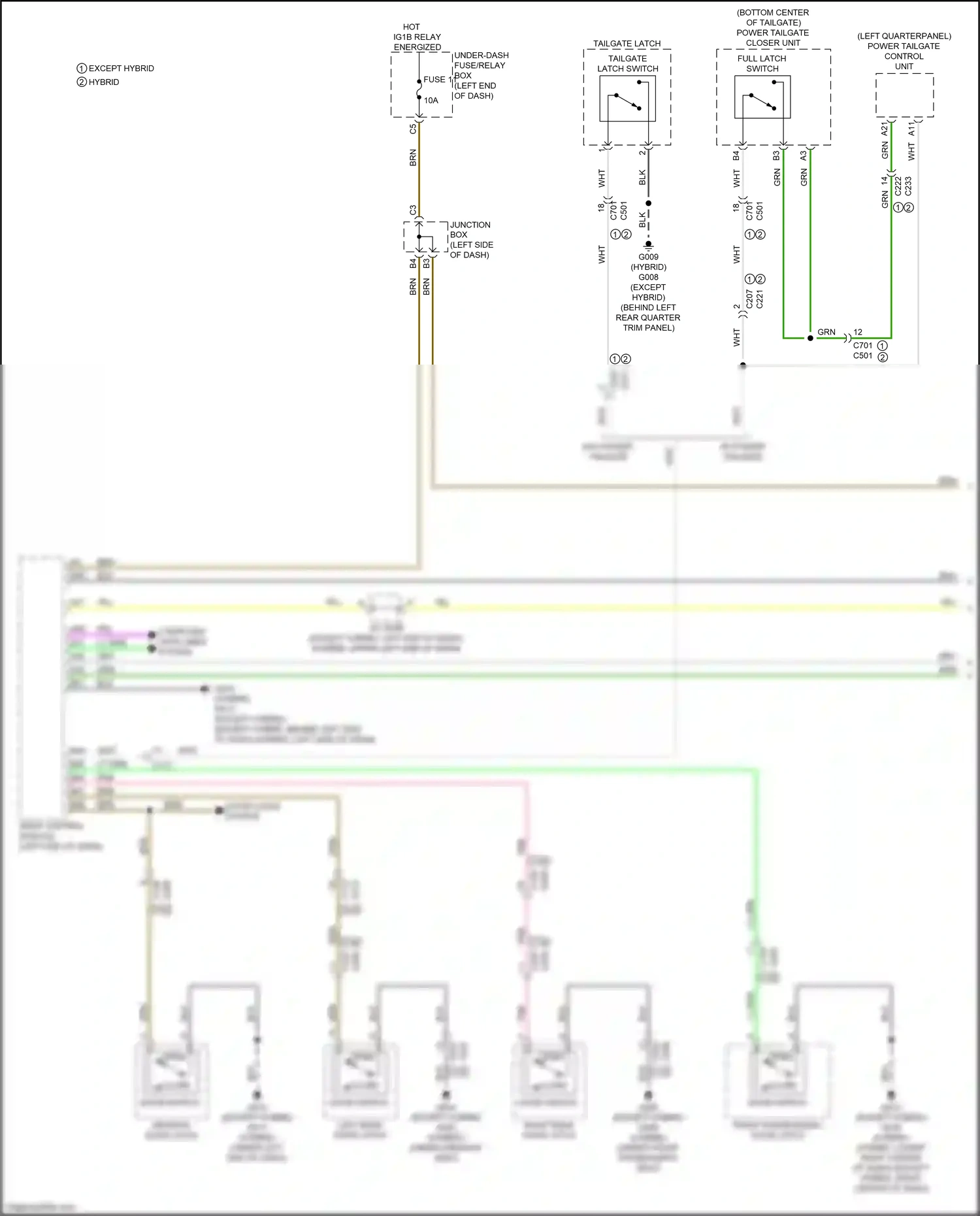 Wiring diagram computer data lines system for Honda CR-V VI (2022-2024) (39 of 112)