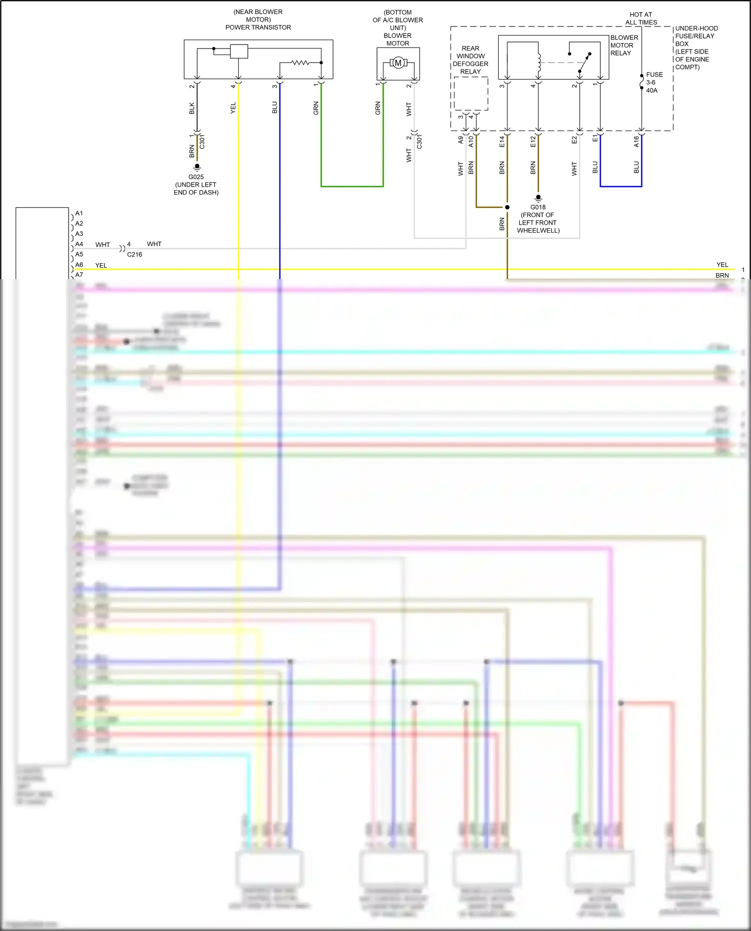 Wiring diagram computer data lines system for Honda CR-V VI (2022-2024) (55 of 112)