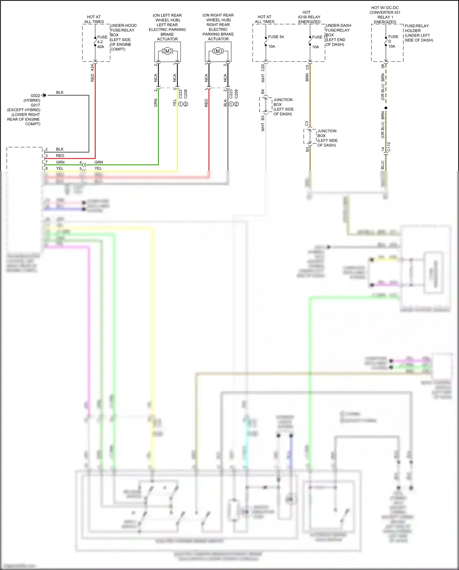 Wiring diagram computer data lines system for Honda CR-V VI (2022-2024) (32 of 112)