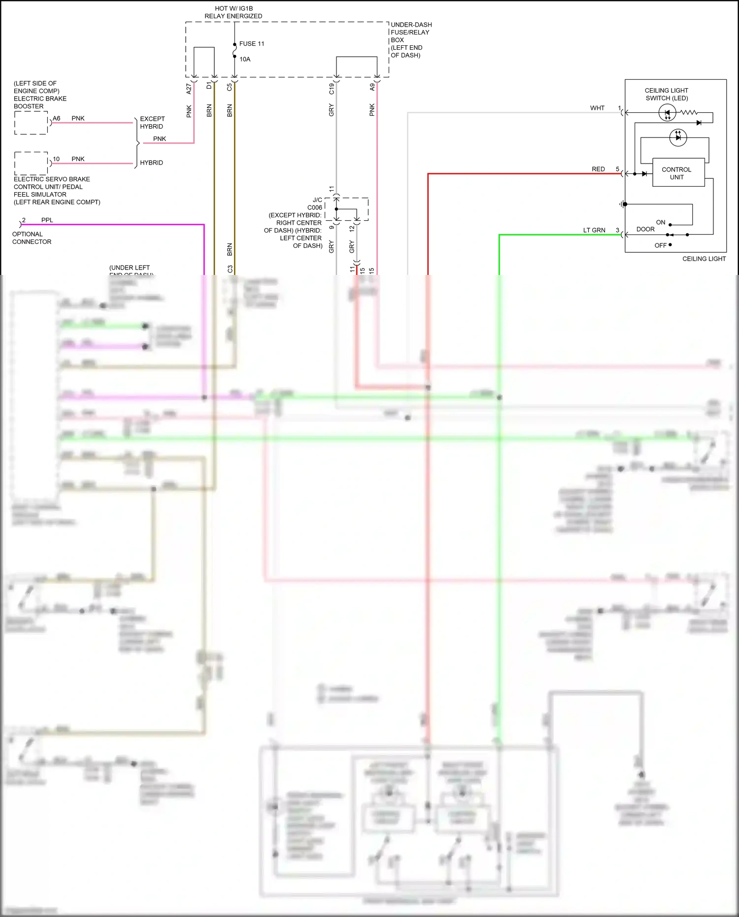 Wiring diagram computer data lines system for Honda CR-V VI (2022-2024) (33 of 112)
