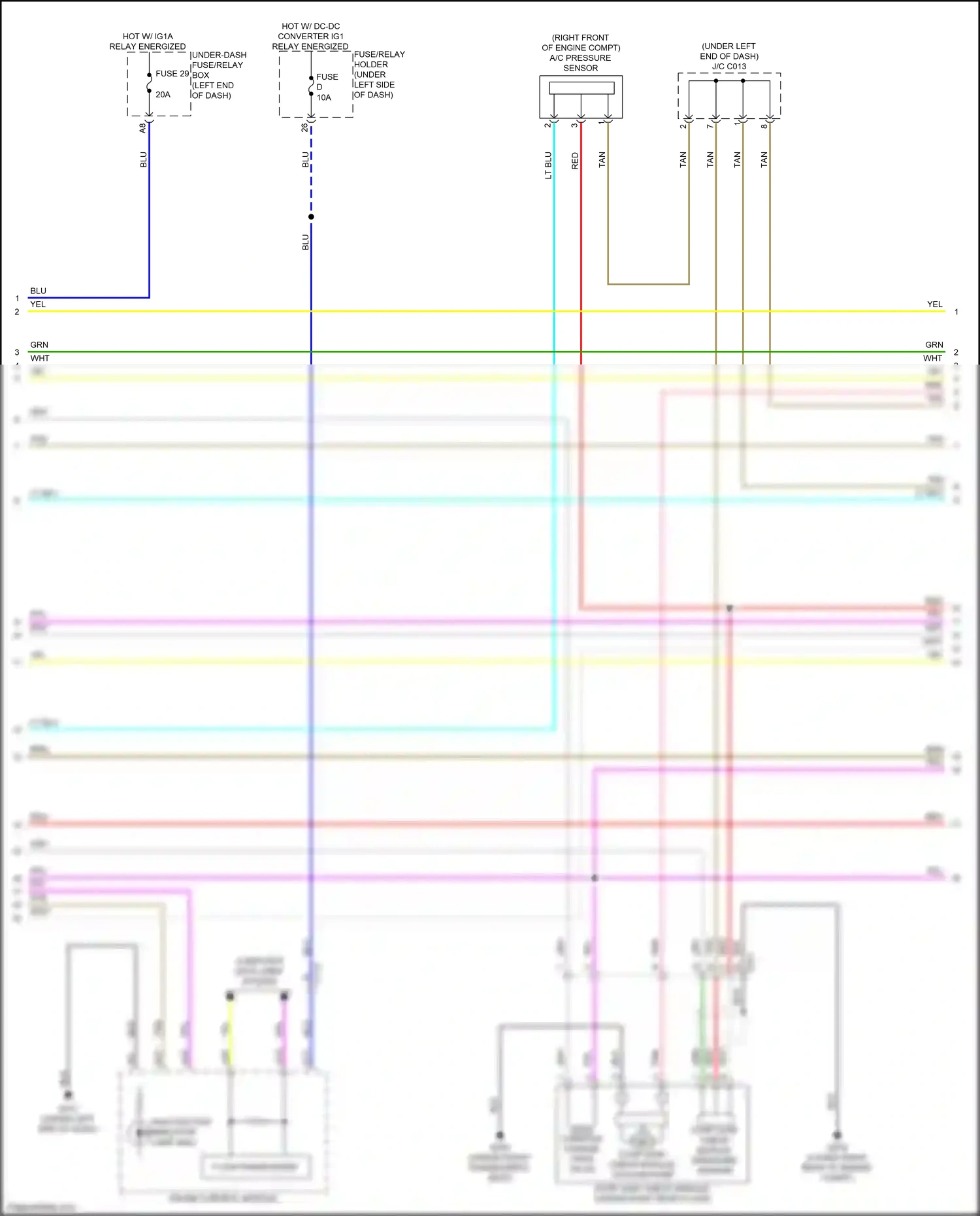 Wiring diagram computer data lines system for Honda CR-V VI (2022-2024) (106 of 112)