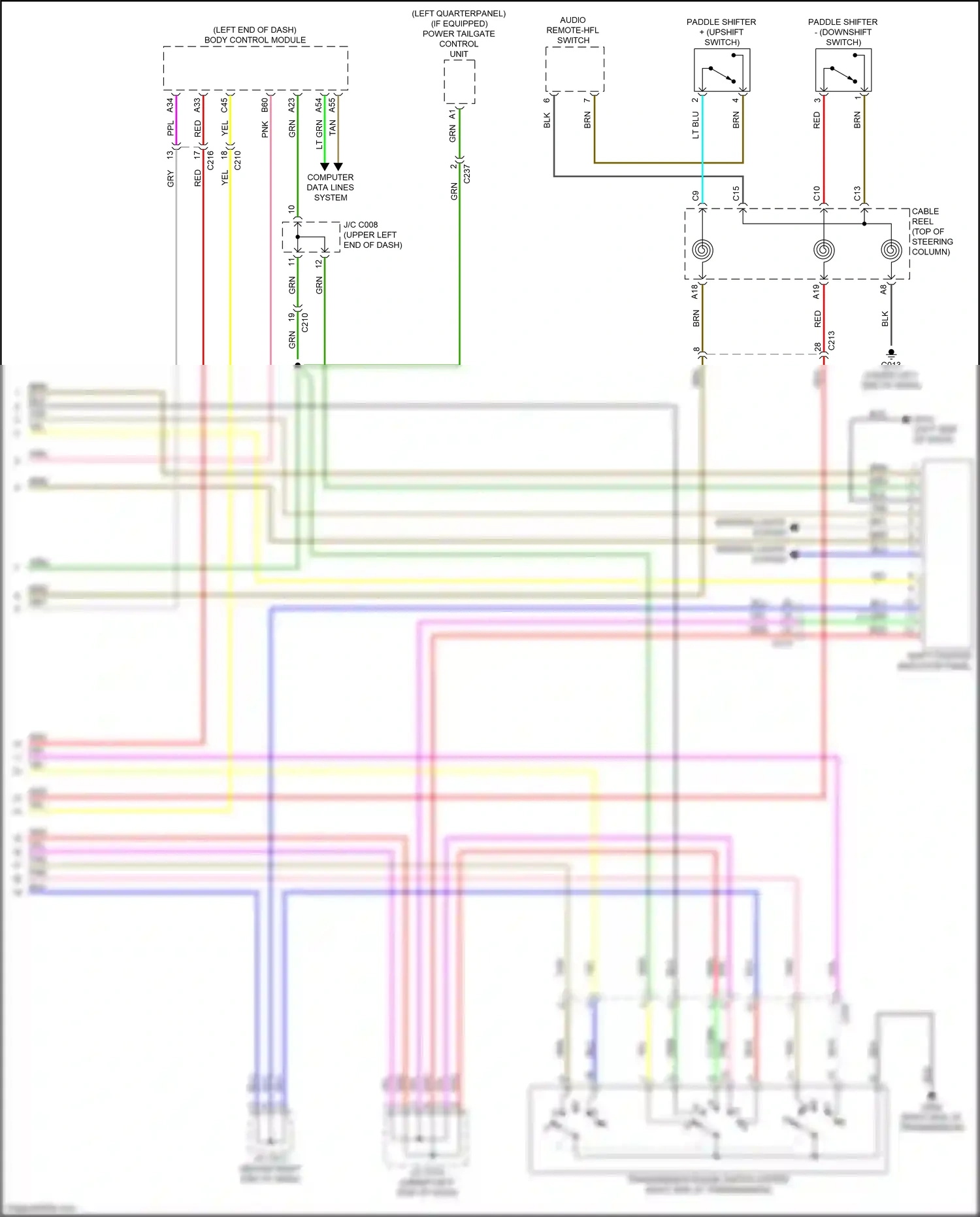 Wiring diagram computer data lines system for Honda CR-V VI (2022-2024) (103 of 112)