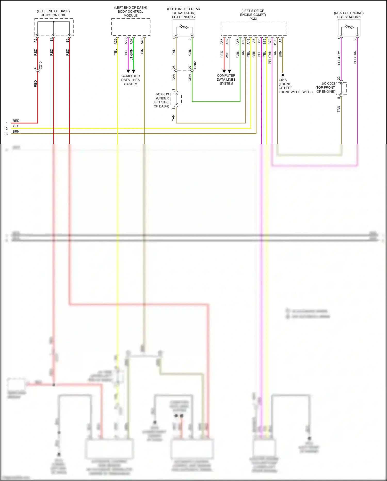 Wiring diagram computer data lines system for Honda CR-V VI (2022-2024) (61 of 112)
