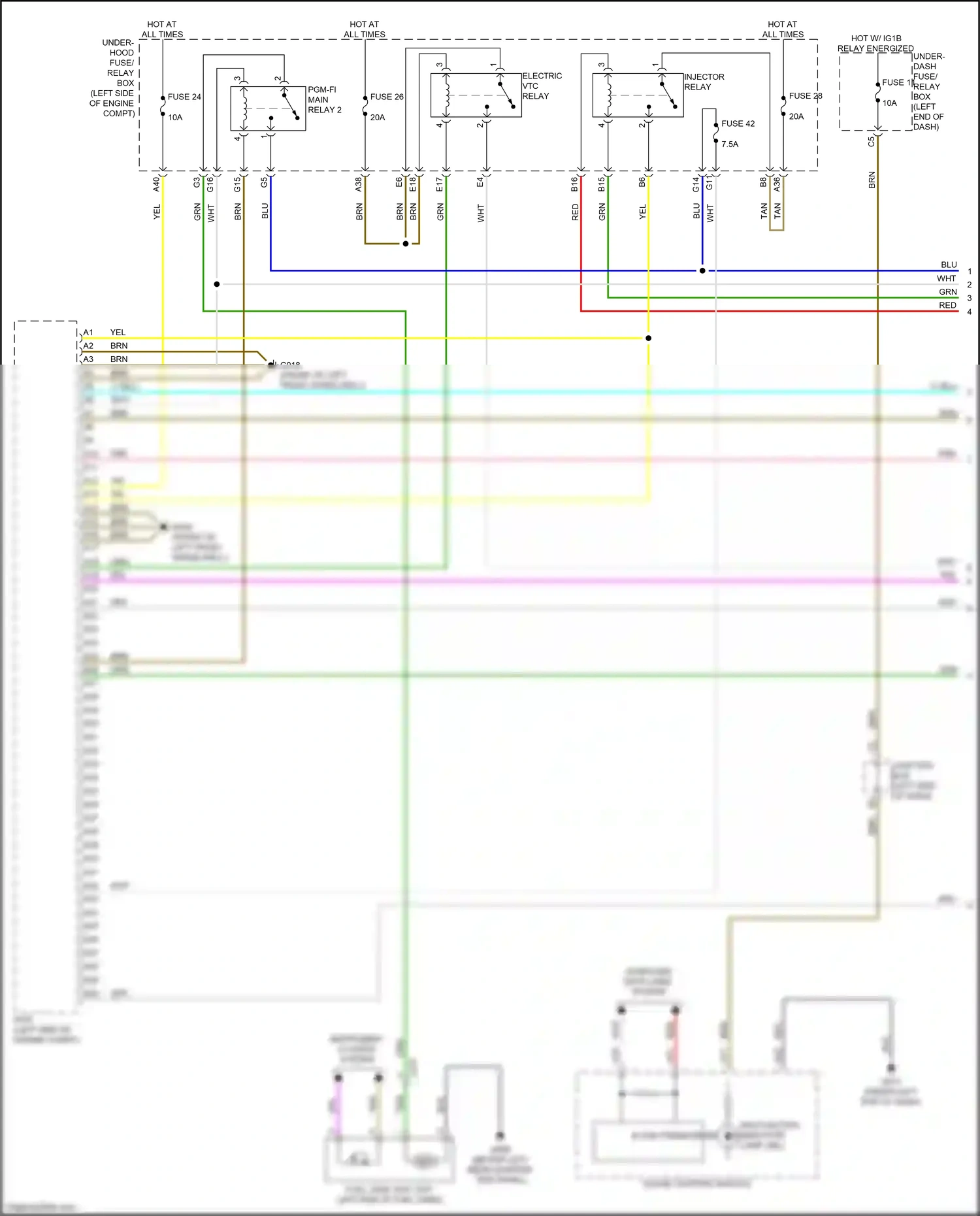 Wiring diagram computer data lines system for Honda CR-V VI (2022-2024) (111 of 112)