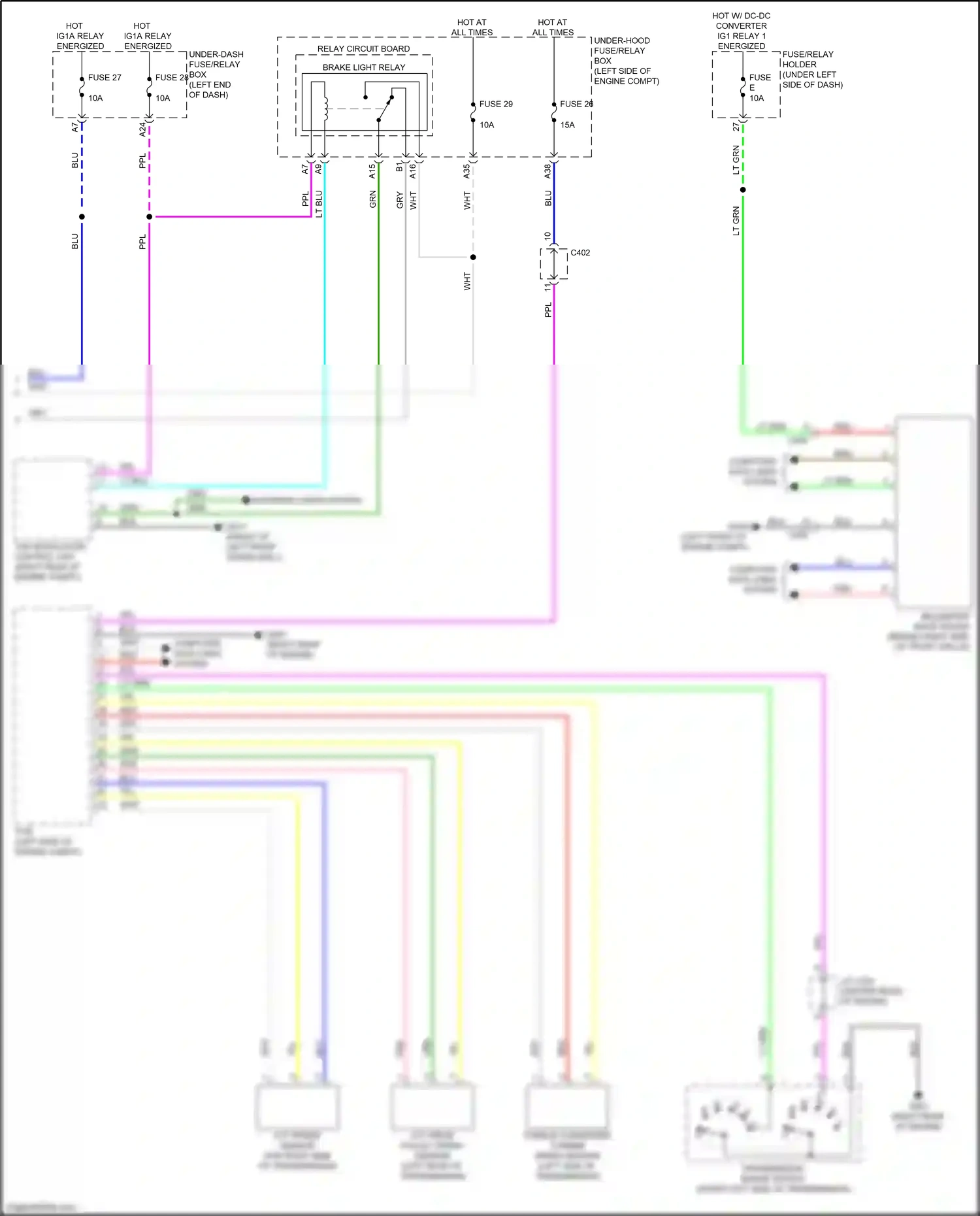 Wiring diagram computer data lines system for Honda CR-V VI (2022-2024) (82 of 112)