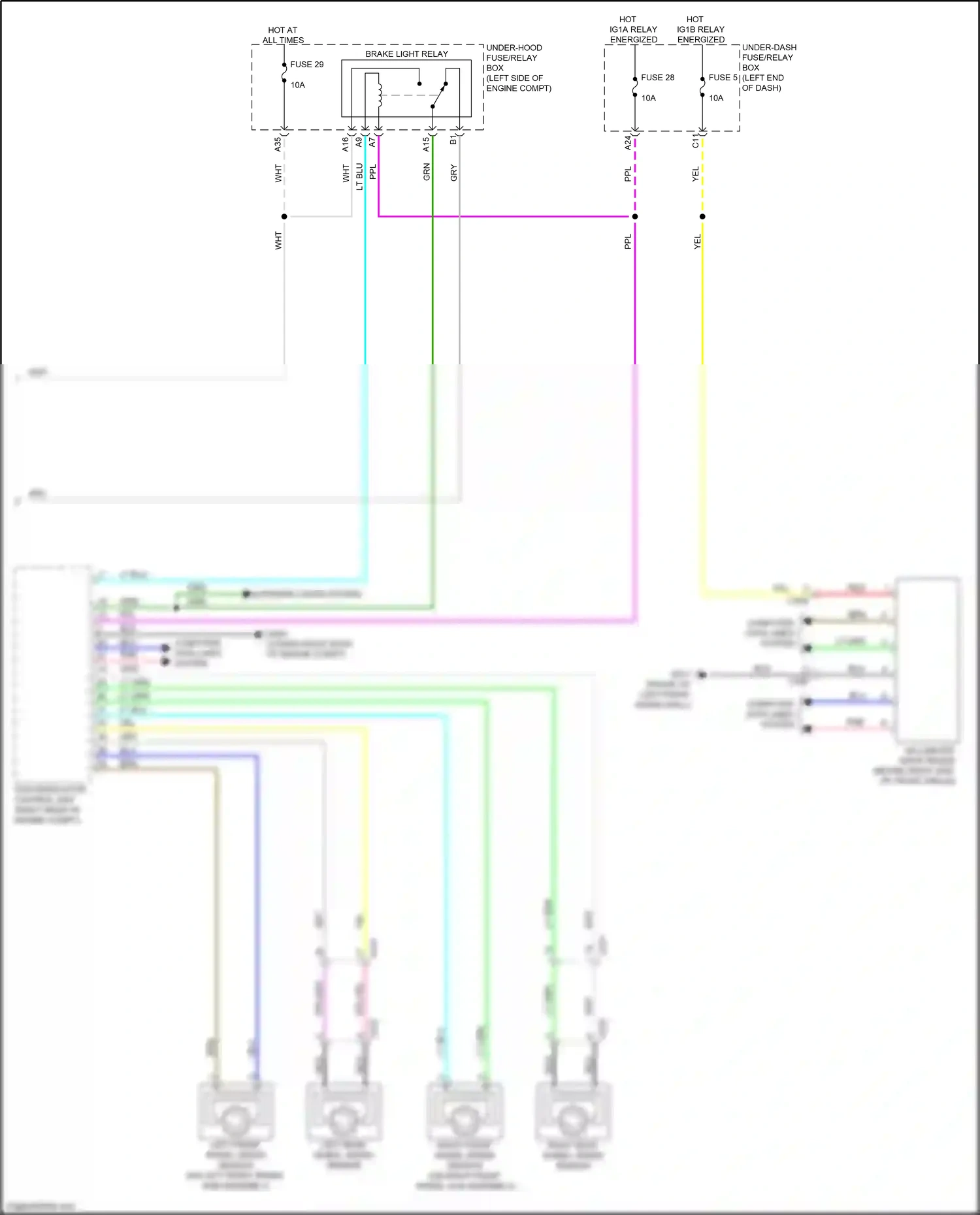 Wiring diagram computer data lines system for Honda CR-V VI (2022-2024) (83 of 112)