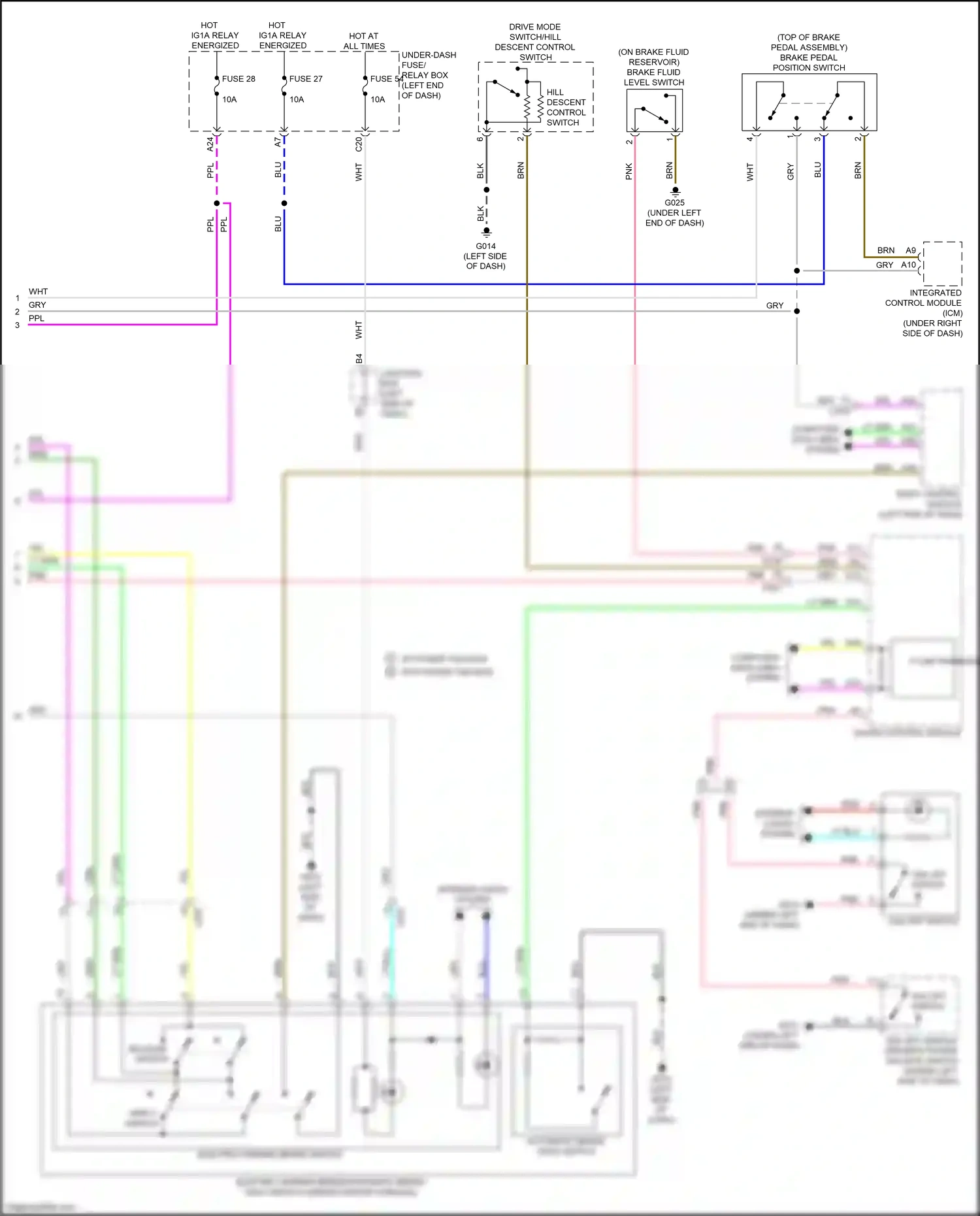 Wiring diagram computer data lines system for Honda CR-V VI (2022-2024) (24 of 112)