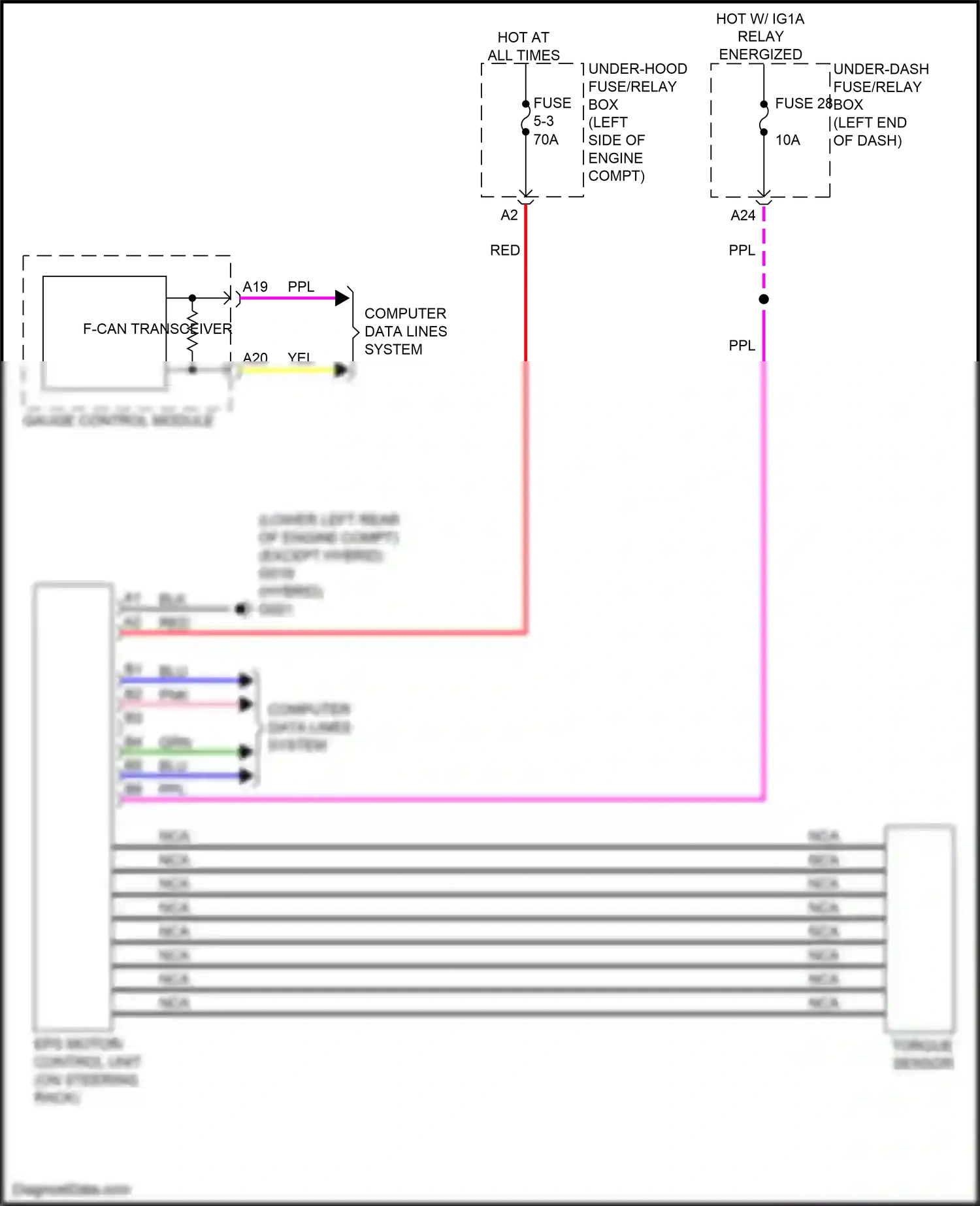 Wiring diagram gauge control module for Honda CR-V VI (2022-2024) (46 of 51)