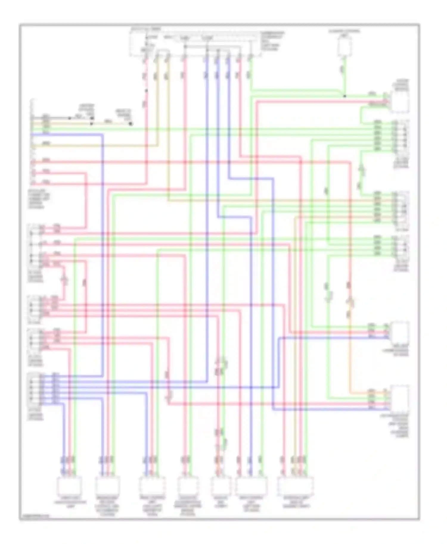 CR-Z Honda I (2010-2016): Computer data lines circuit