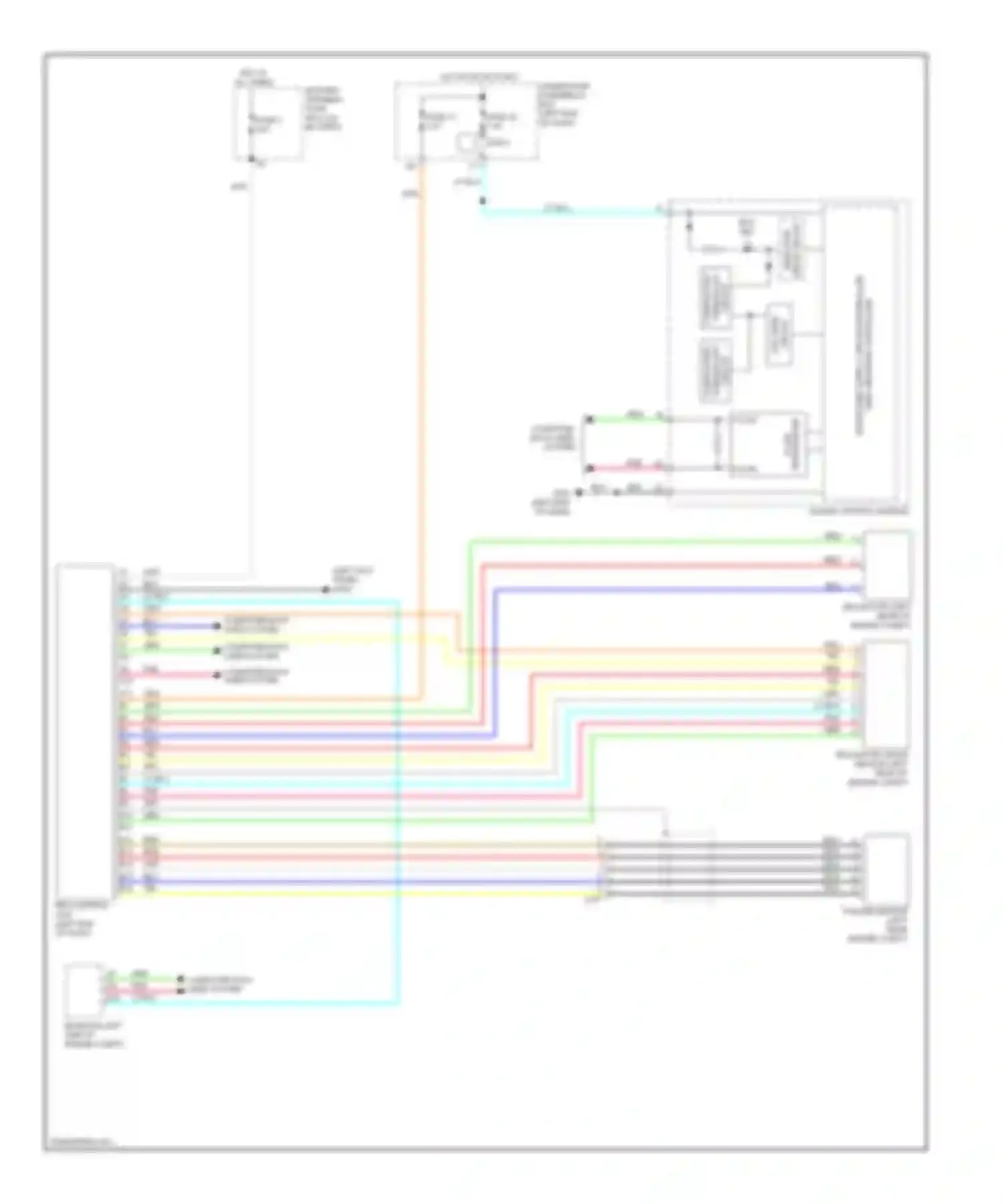 CR-Z Honda I (2010-2016): Electronic power steering circuit
