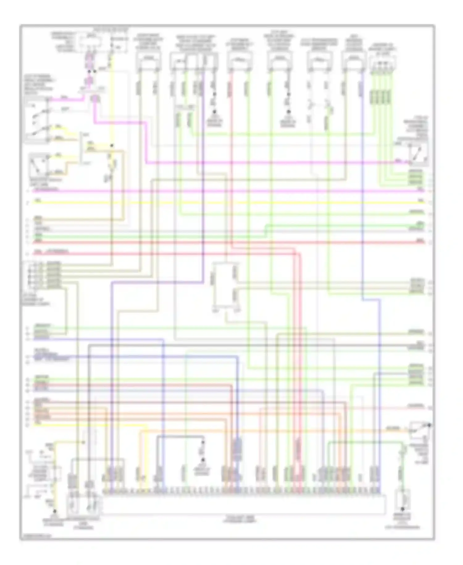 CR-Z Honda I (2010-2016): Wiring diagram engine performance 1.5l, engine controls circuit (3 of 5)