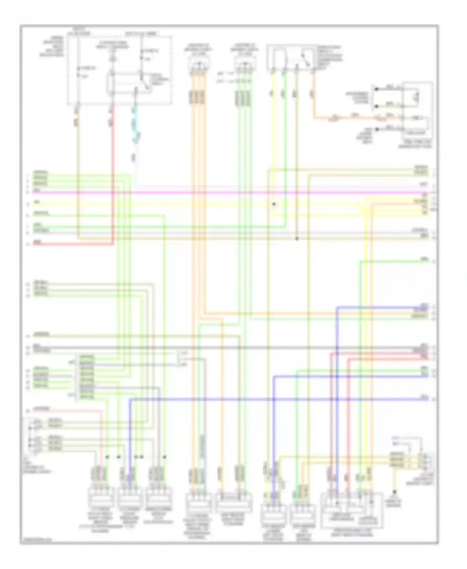CR-Z Honda I (2010-2016): Wiring diagram engine performance 1.5l, engine controls circuit (4 of 5)