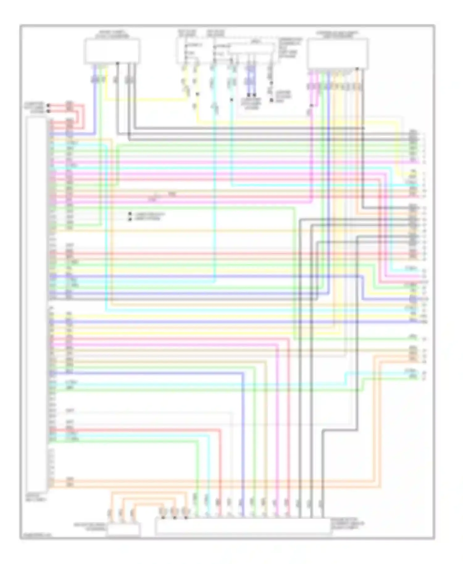 CR-Z Honda I (2010-2016): Wiring diagram engine performance 1.5l, ima circuit (1 of 4)