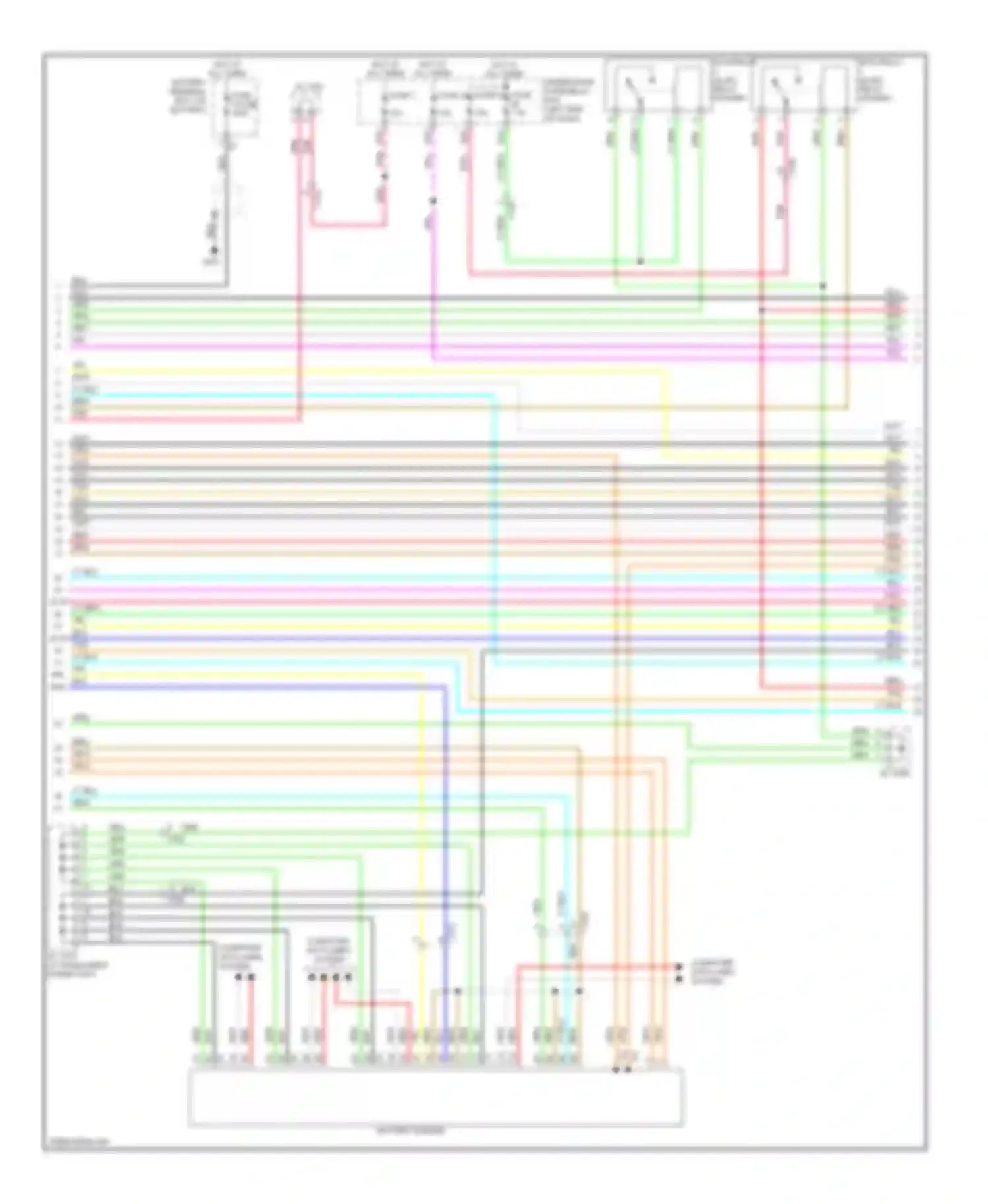 CR-Z Honda I (2010-2016): Wiring diagram engine performance 1.5l, ima circuit (2 of 4)