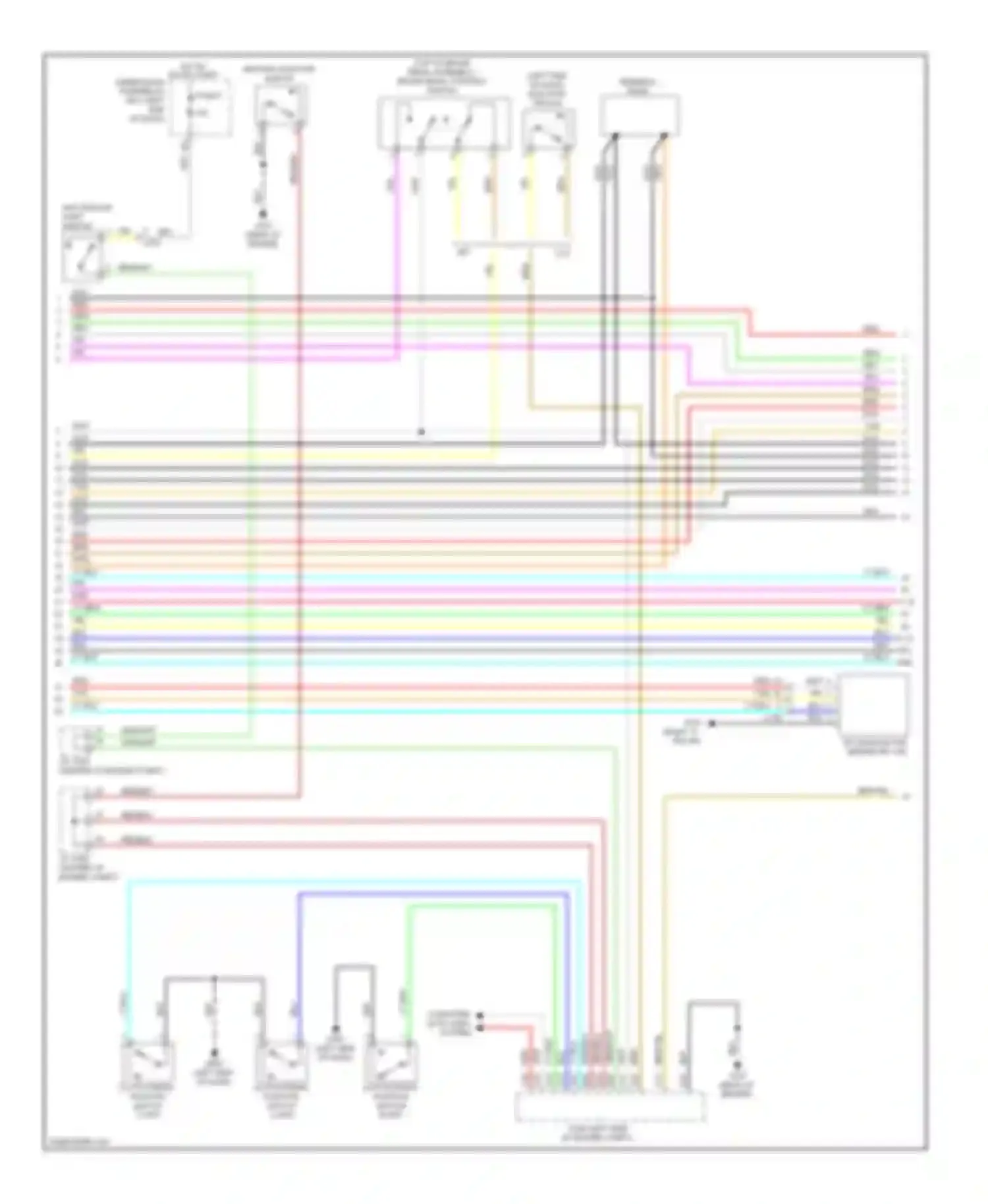 CR-Z Honda I (2010-2016): Wiring diagram engine performance 1.5l, ima circuit (3 of 4)