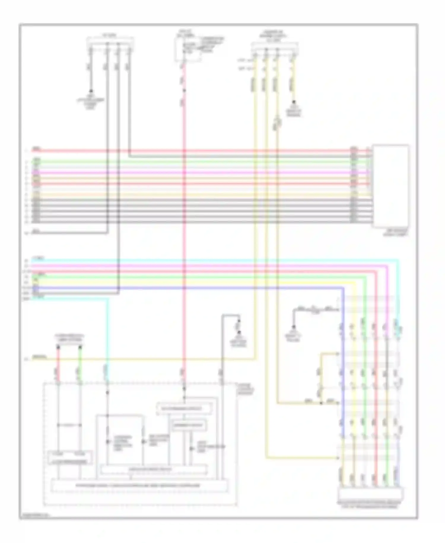 CR-Z Honda I (2010-2016): Wiring diagram engine performance 1.5l, ima circuit (4 of 4)