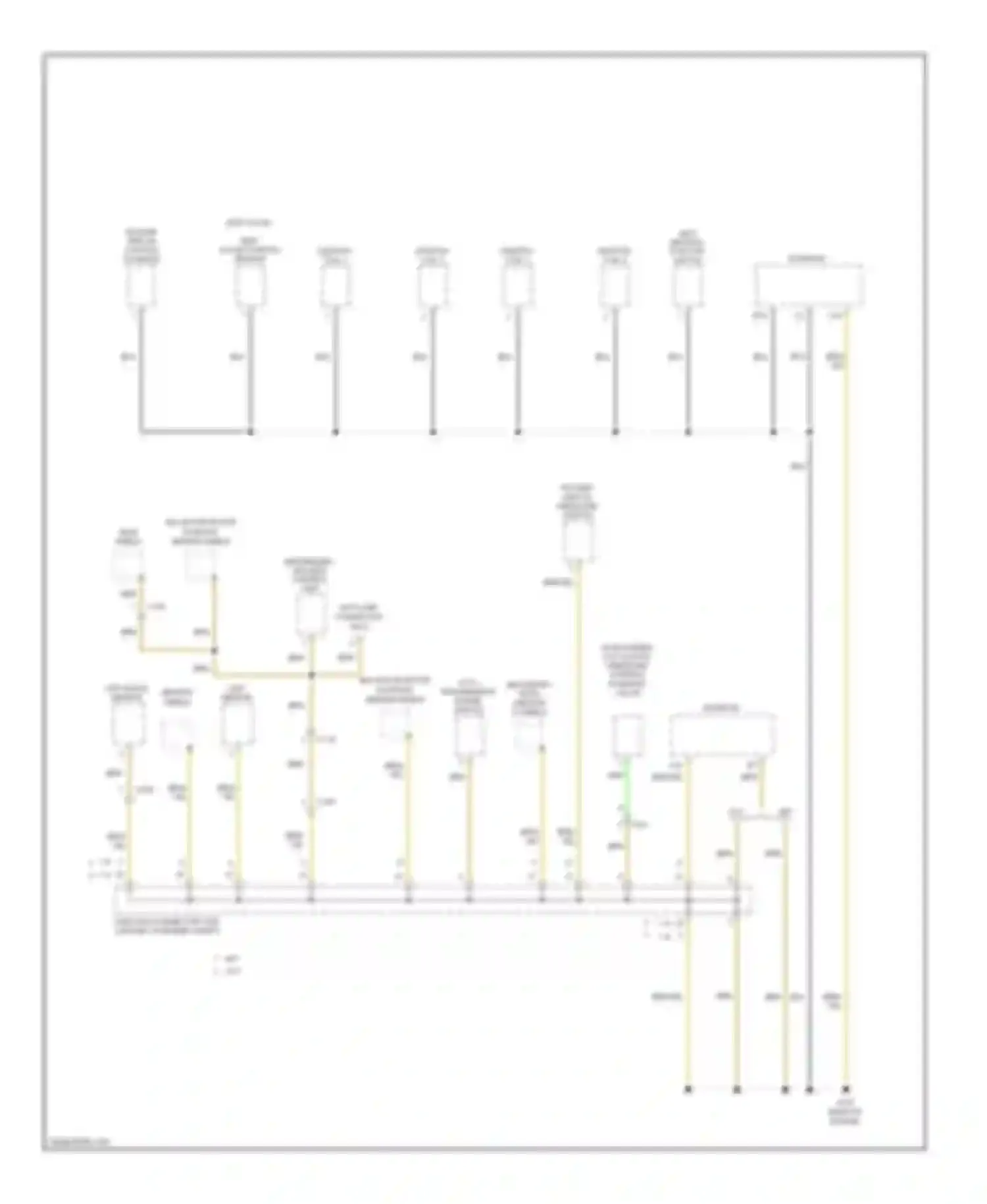 CR-Z Honda I (2010-2016): Ground distribution circuit (4 of 4)