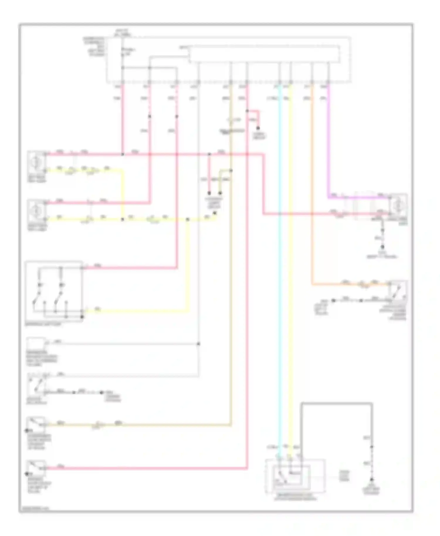 CR-Z Honda I (2010-2016): Entry light timer circuit
