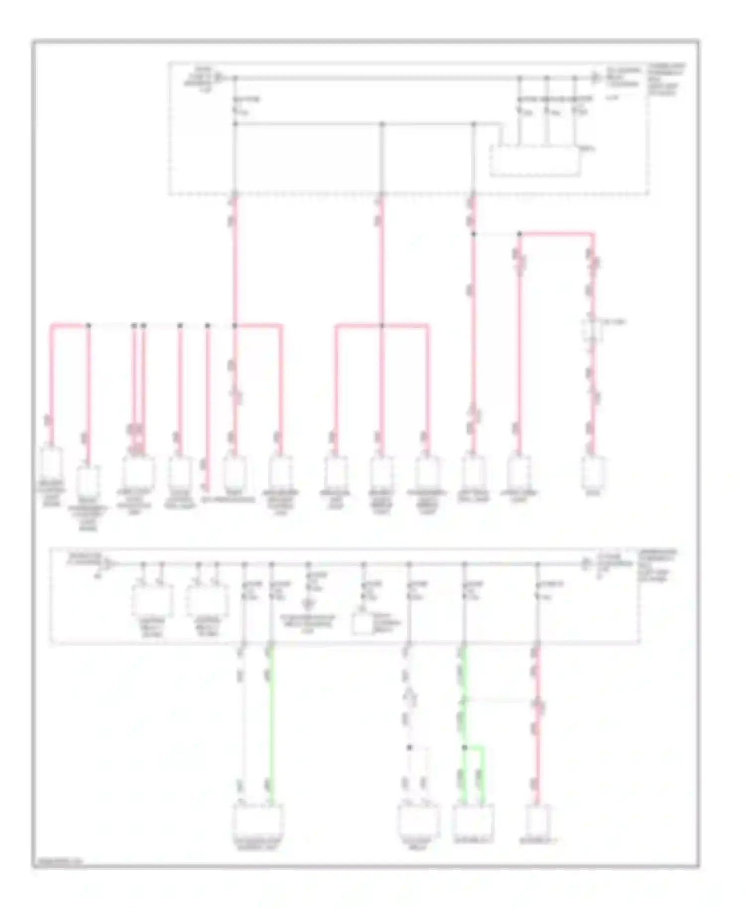 CR-Z Honda I (2010-2016): Power distribution circuit (4 of 4)