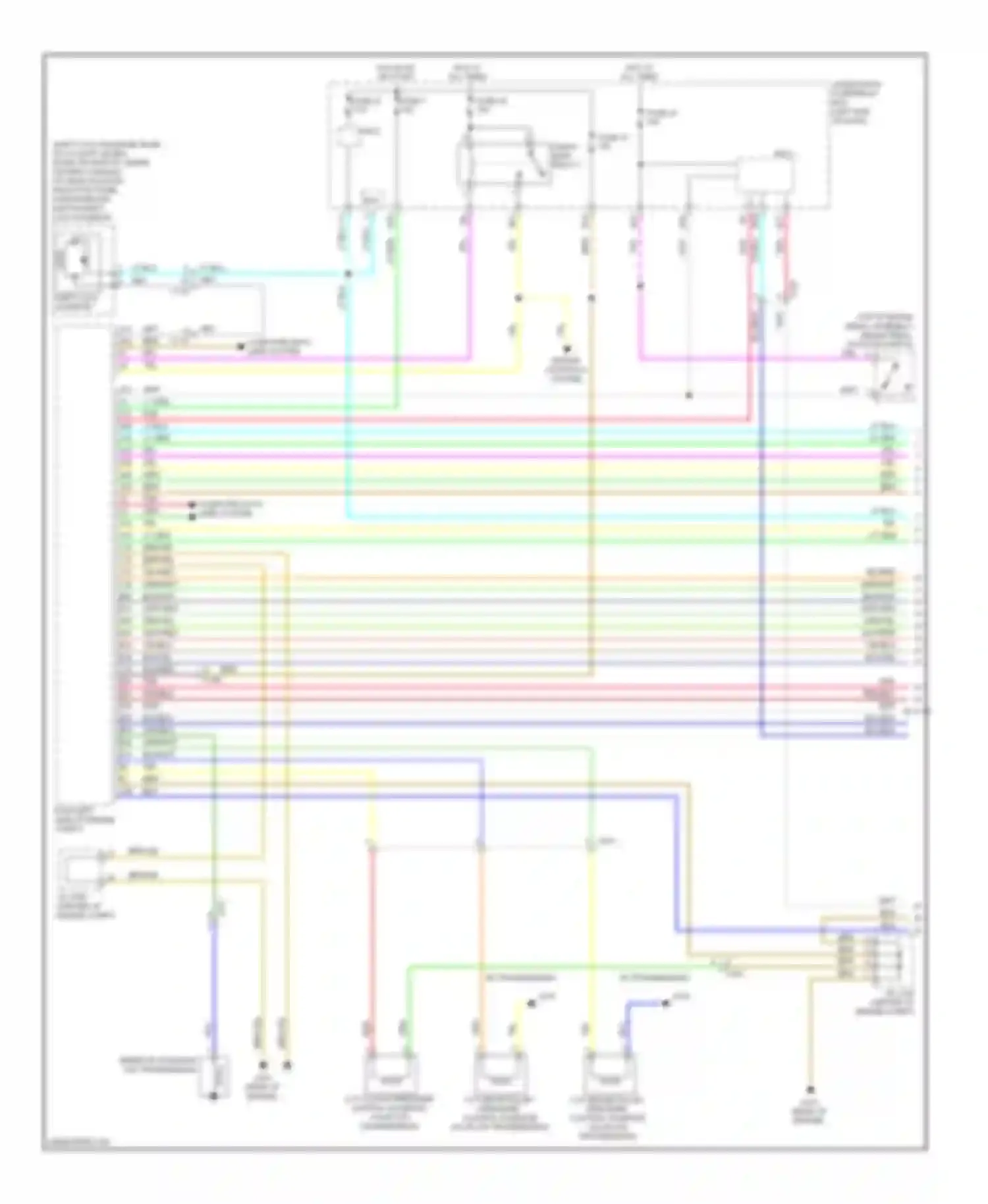 CR-Z Honda I (2010-2016): Transmission circuit (1 of 2)