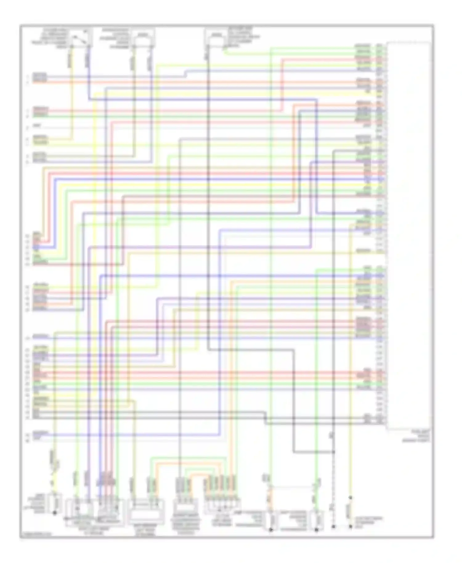 Crosstour Honda I facelift (2012-2015): Wiring diagram engine performance 2.4l (5 of 5)