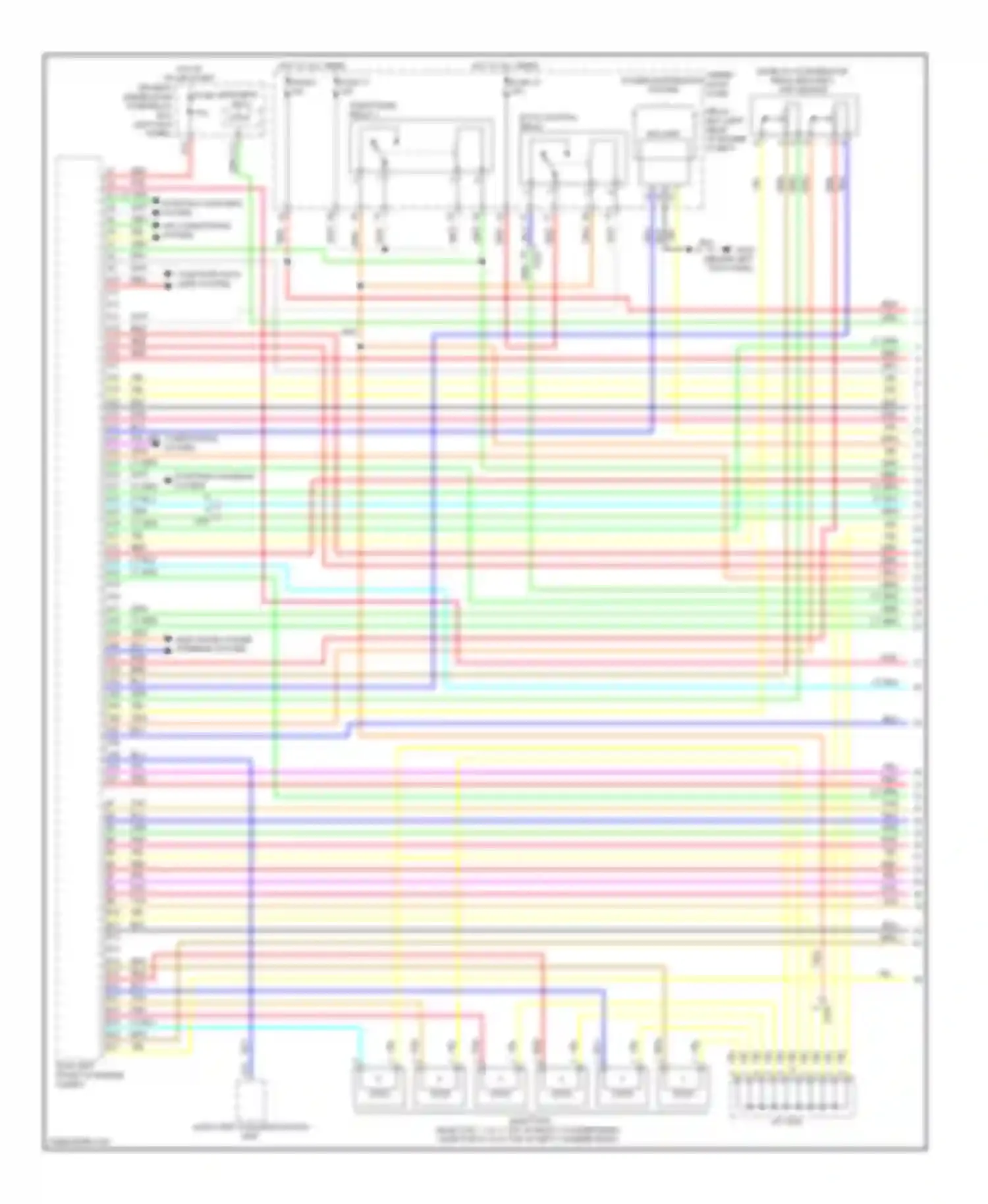 Crosstour Honda I facelift (2012-2015): Wiring diagram engine performance 3.5l (1 of 7)
