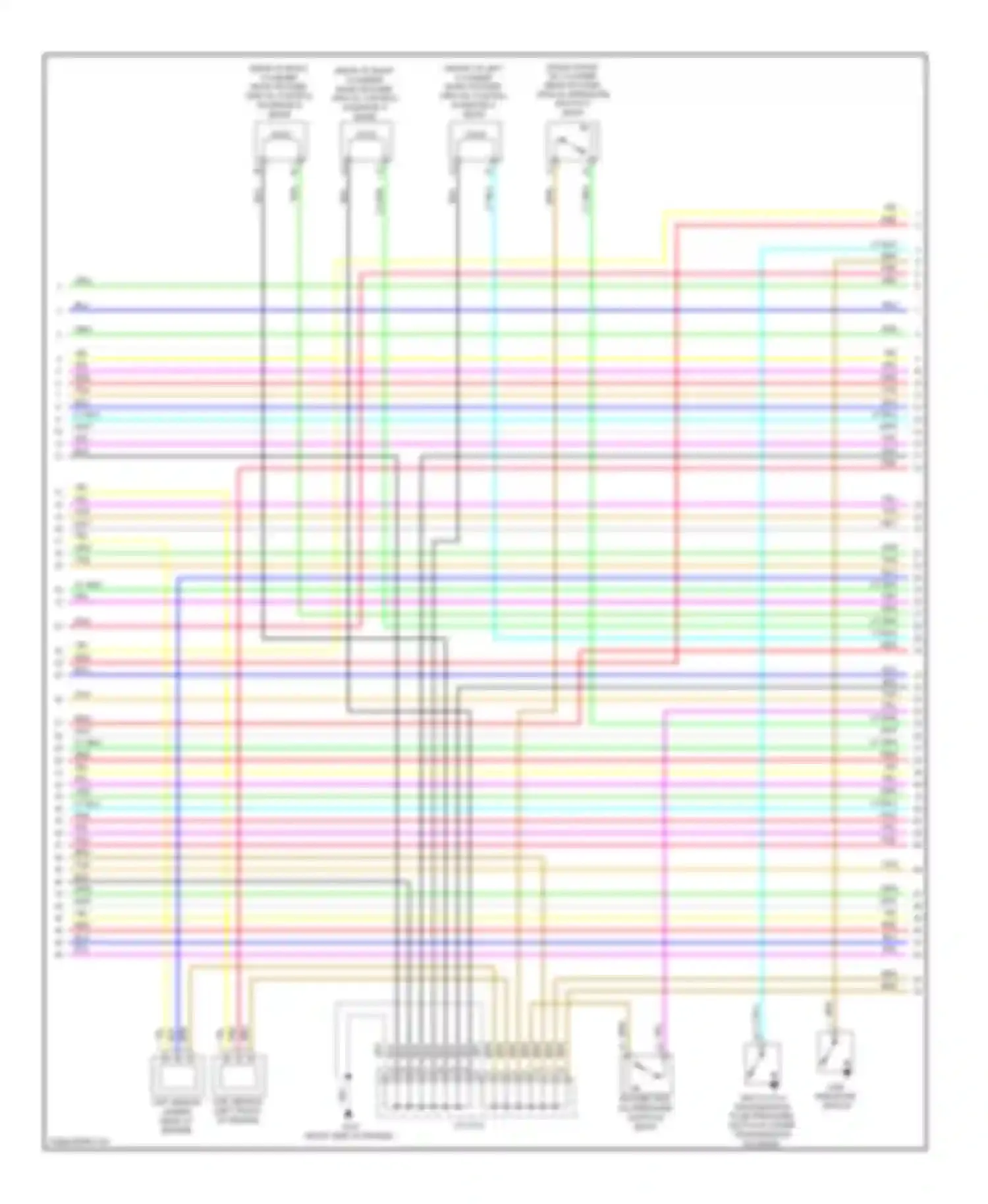 Crosstour Honda I facelift (2012-2015): Wiring diagram engine performance 3.5l (6 of 7)