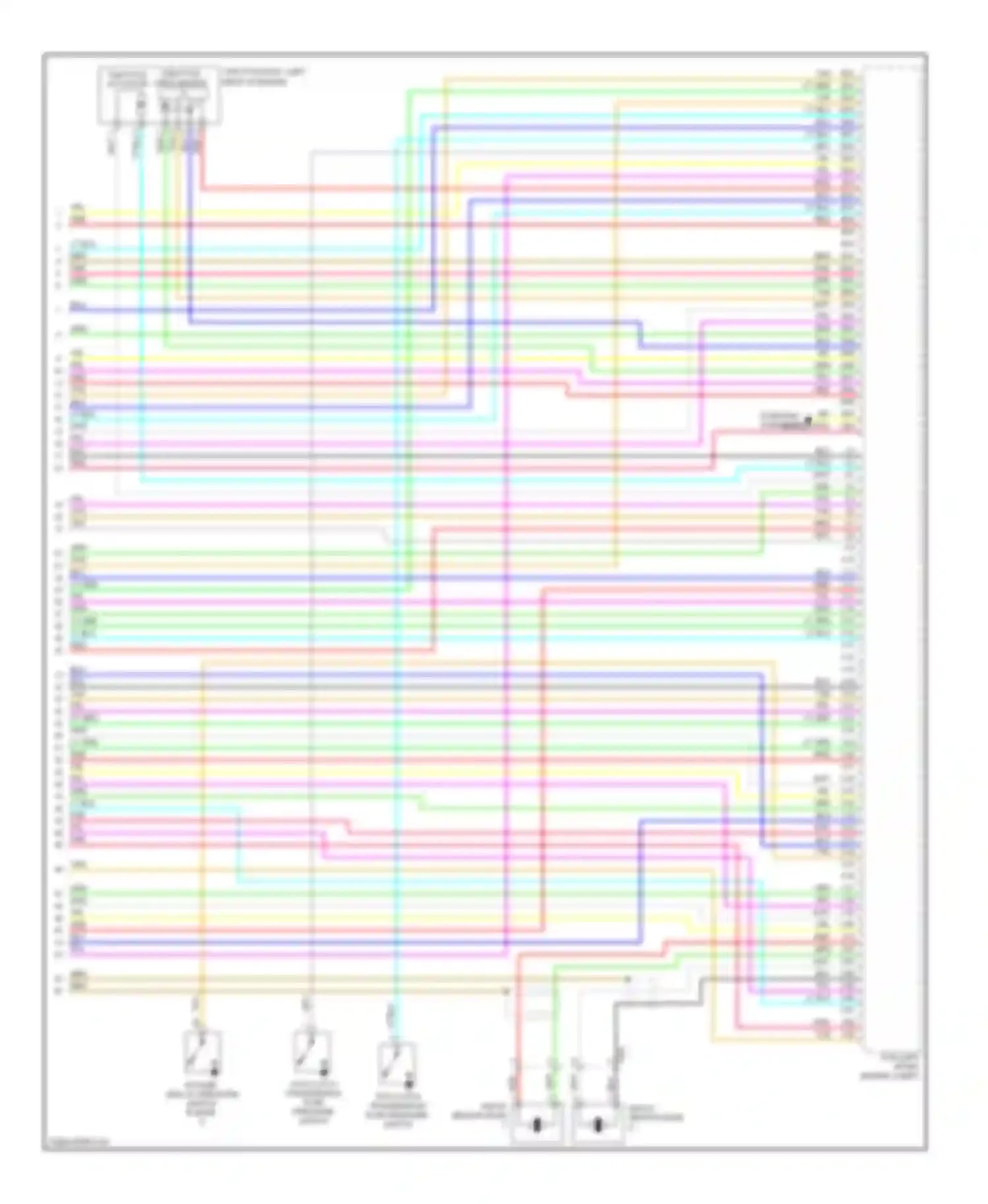 Crosstour Honda I facelift (2012-2015): Wiring diagram engine performance 3.5l (7 of 7)