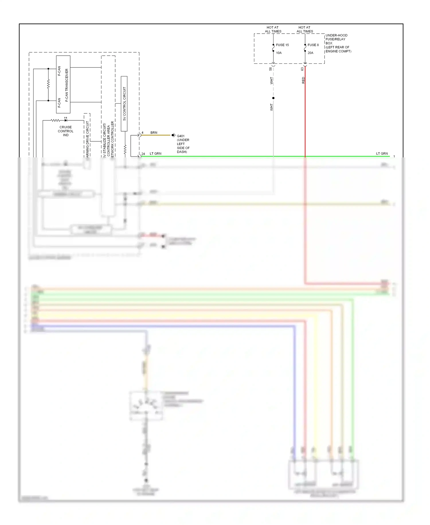 Wiring diagram app sensor b for Honda Crosstour I facelift (2012-2015) (1 of 4)