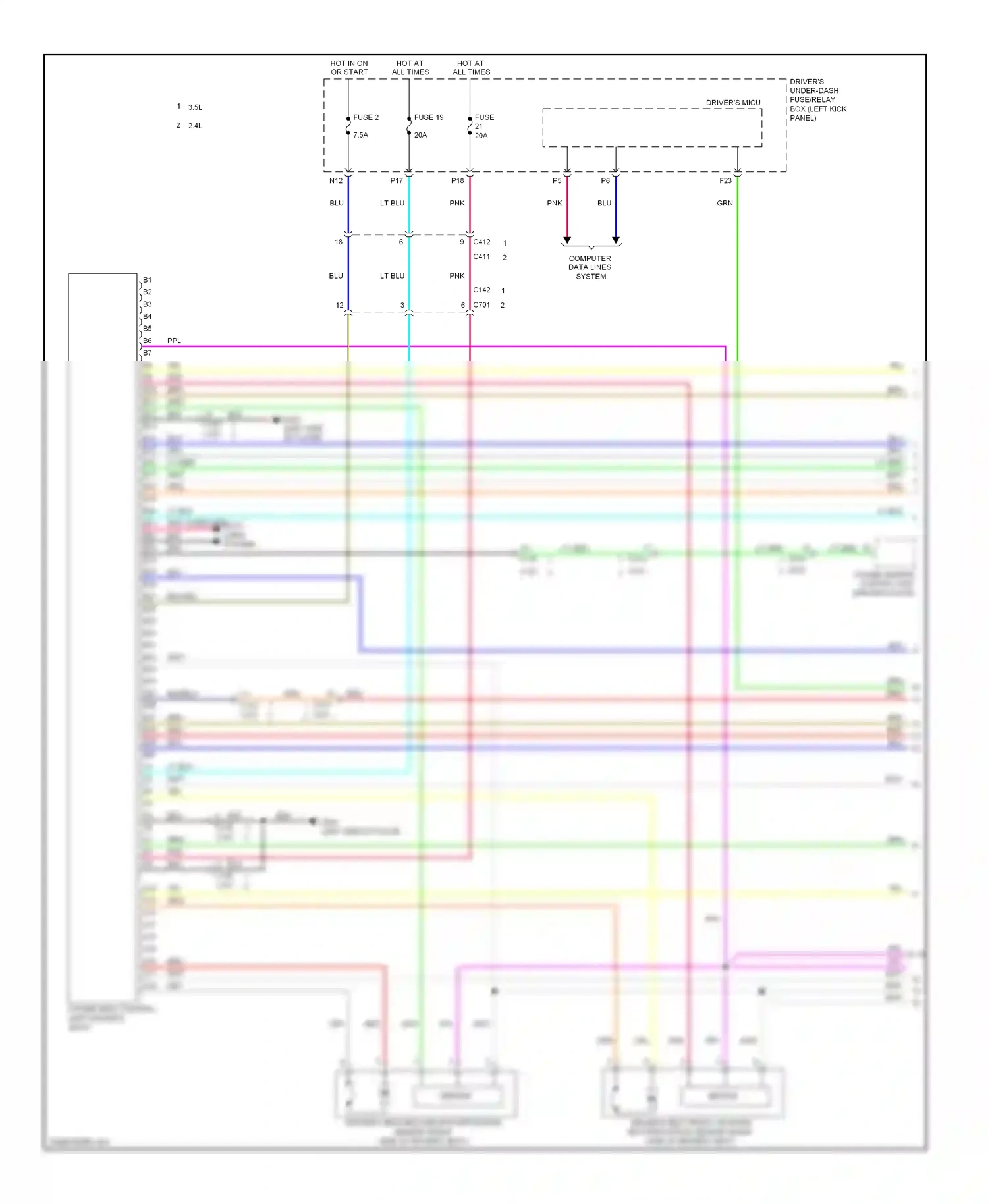 Wiring diagram blk for Honda Crosstour I facelift (2012-2015) (59 of 135)