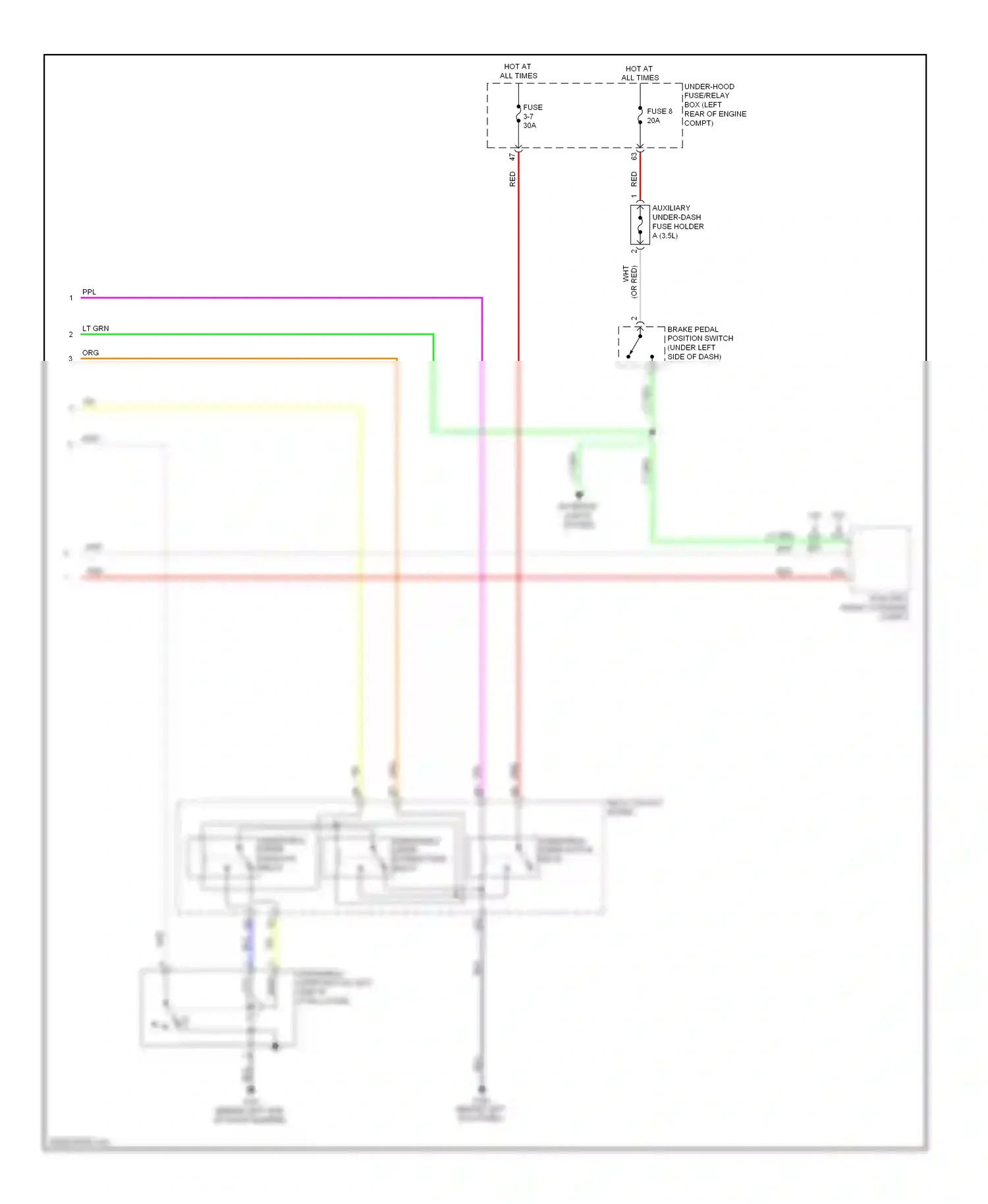 Wiring diagram blk for Honda Crosstour I facelift (2012-2015) (134 of 135)