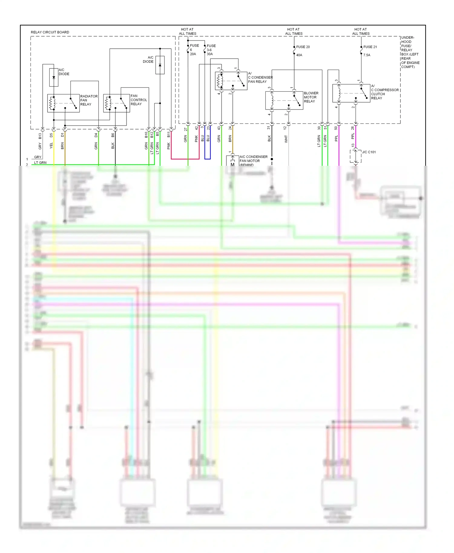 Wiring diagram blk for Honda Crosstour I facelift (2012-2015) (2 of 135)