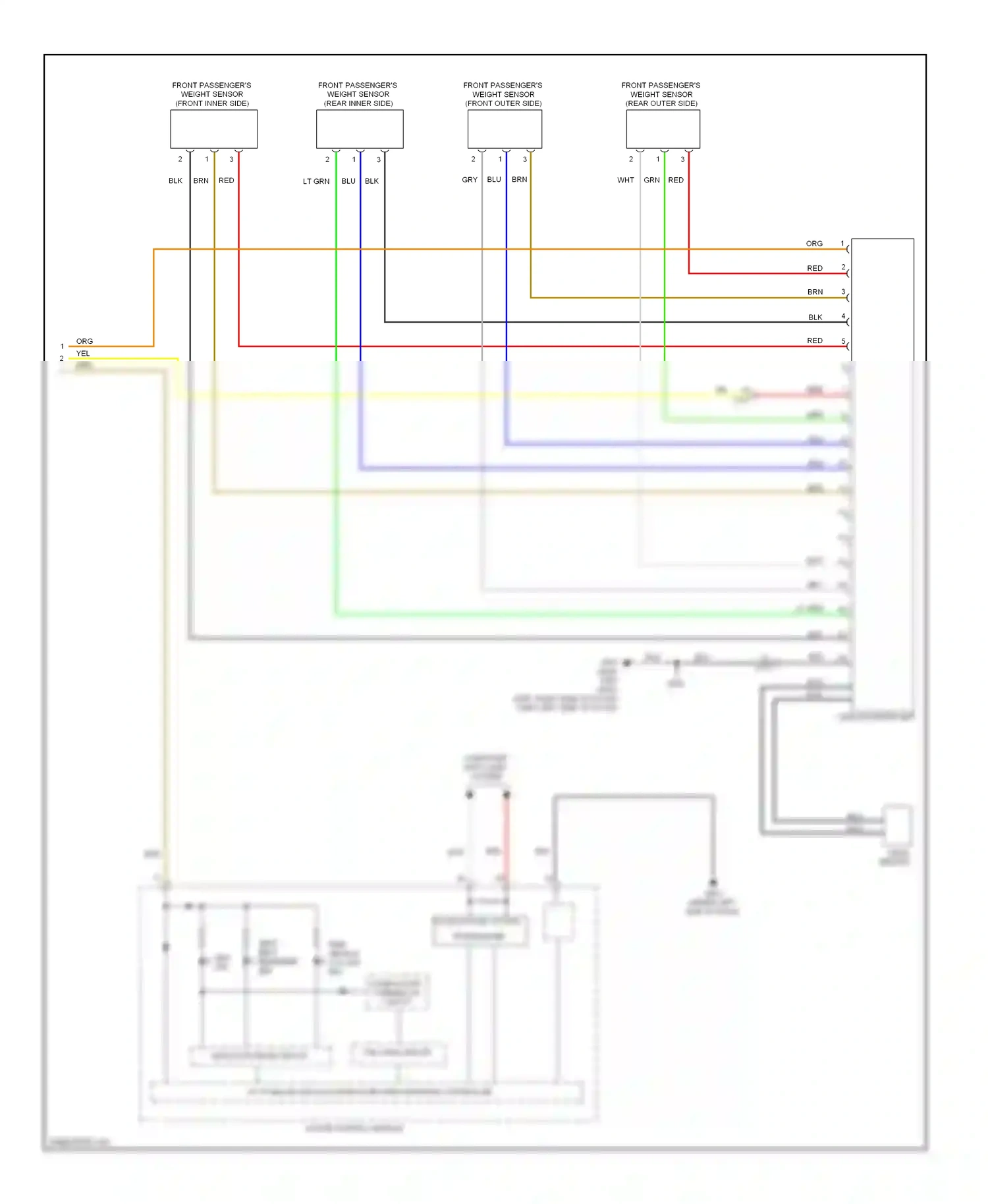 Wiring diagram blu for Honda Crosstour I facelift (2012-2015) (108 of 118)
