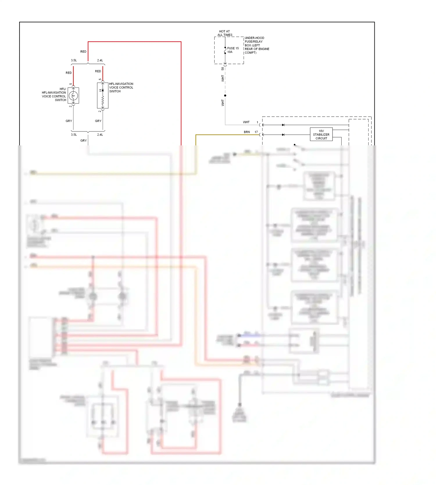 Wiring diagram blu for Honda Crosstour I facelift (2012-2015) (53 of 118)
