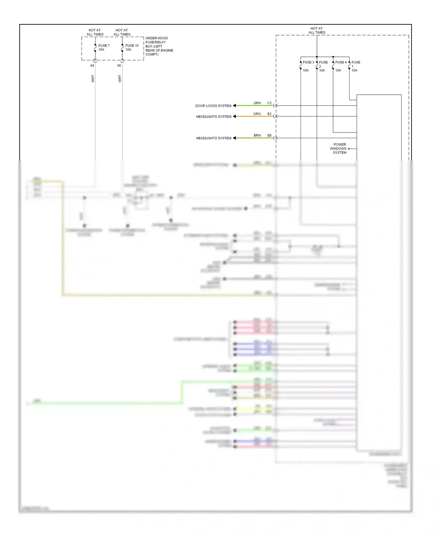 Wiring diagram blu for Honda Crosstour I facelift (2012-2015) (15 of 118)