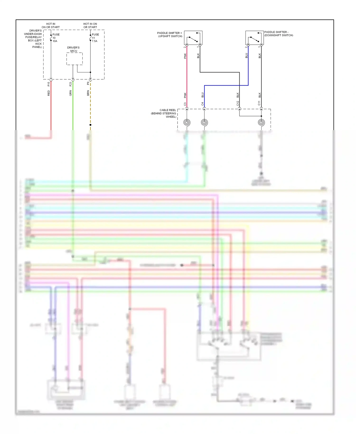 Wiring diagram blu for Honda Crosstour I facelift (2012-2015) (110 of 118)