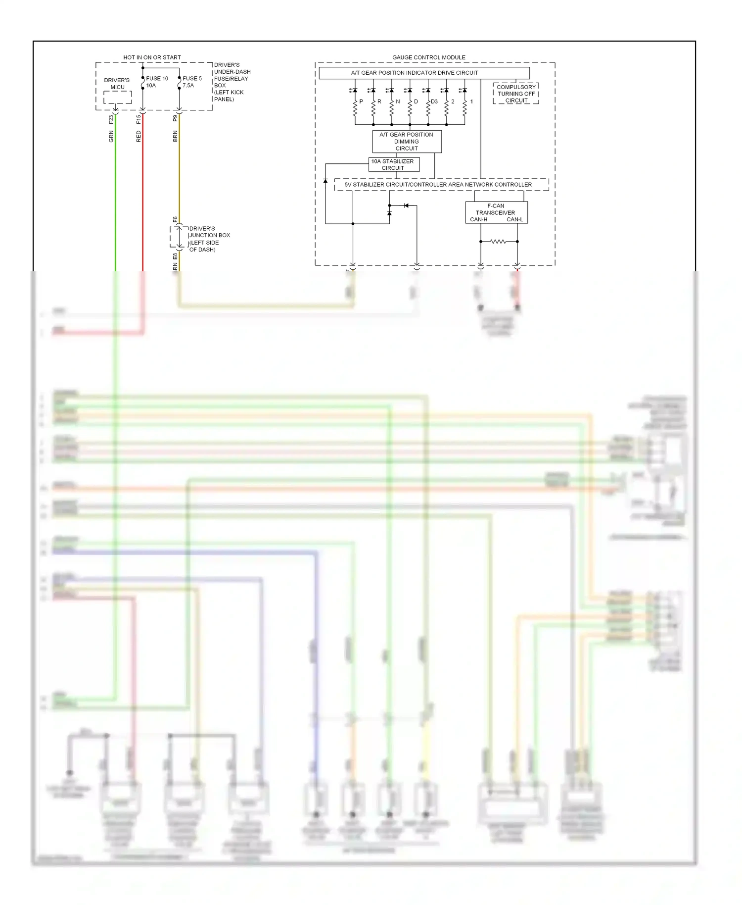 Wiring diagram computer data lines system for Honda Crosstour I facelift (2012-2015) (73 of 82)