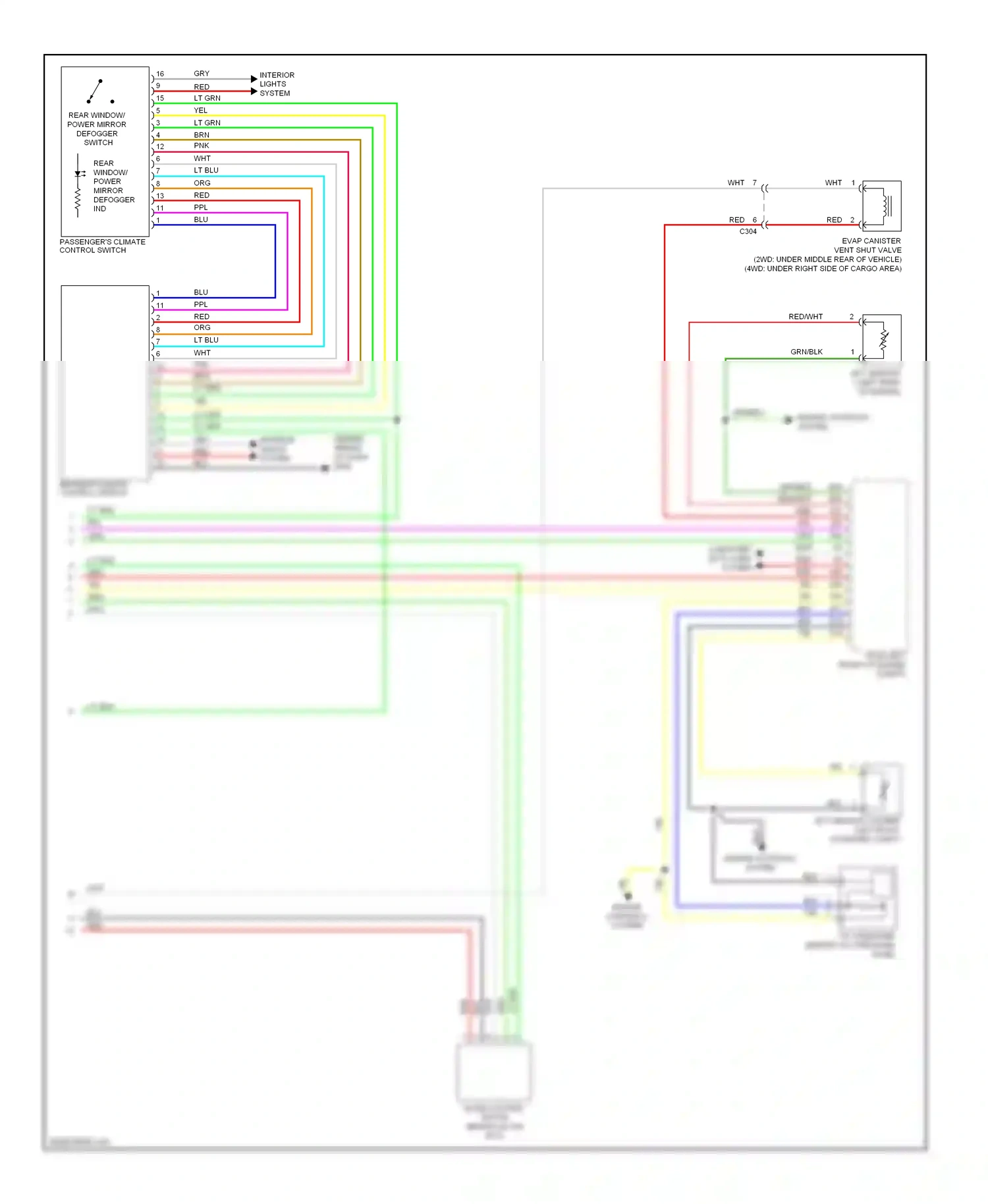 Wiring diagram computer data lines system for Honda Crosstour I facelift (2012-2015) (2 of 82)
