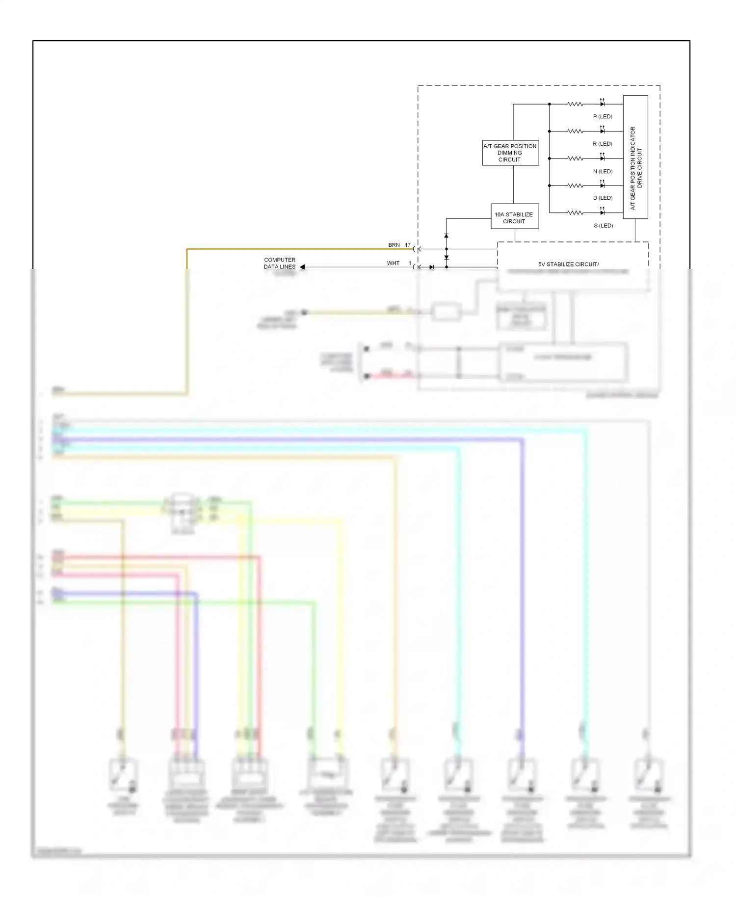 Wiring diagram controller area network controller for Honda Crosstour I facelift (2012-2015) (2 of 3)