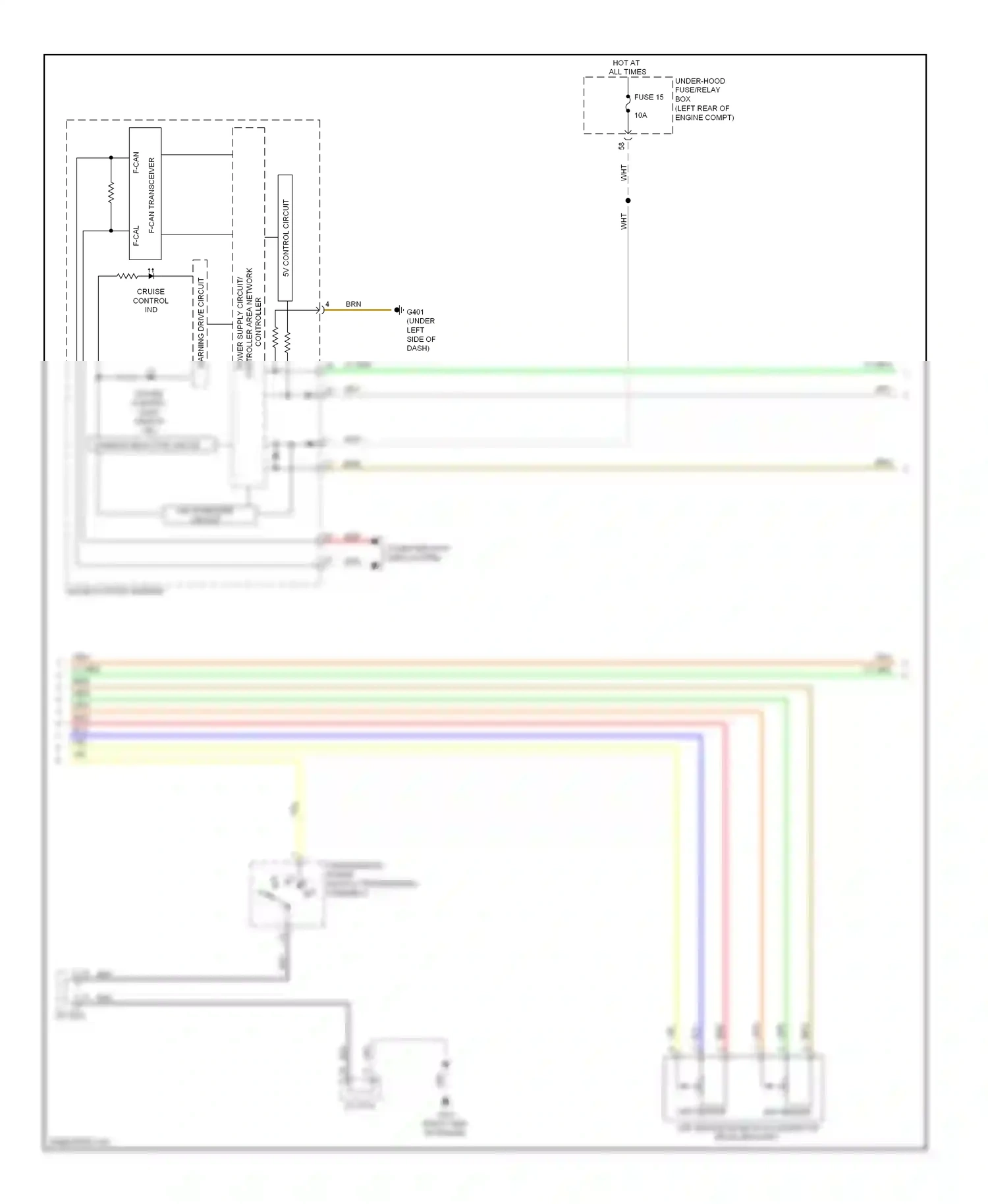 Honda Crosstour I facelift (2012-2015) controller wiring diagram  (3 of 4)
