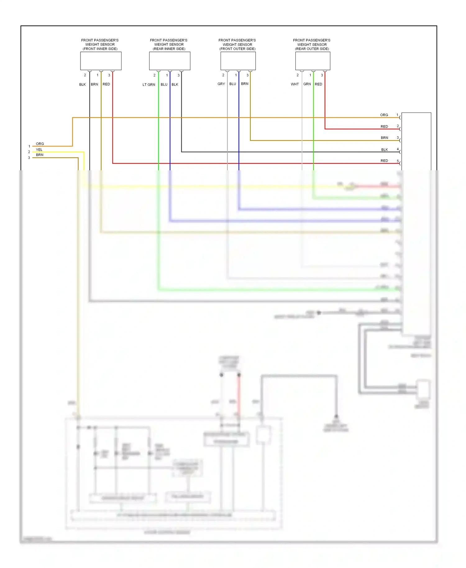 Wiring diagram gauge control module for Honda Crosstour I facelift (2012-2015) (32 of 40)