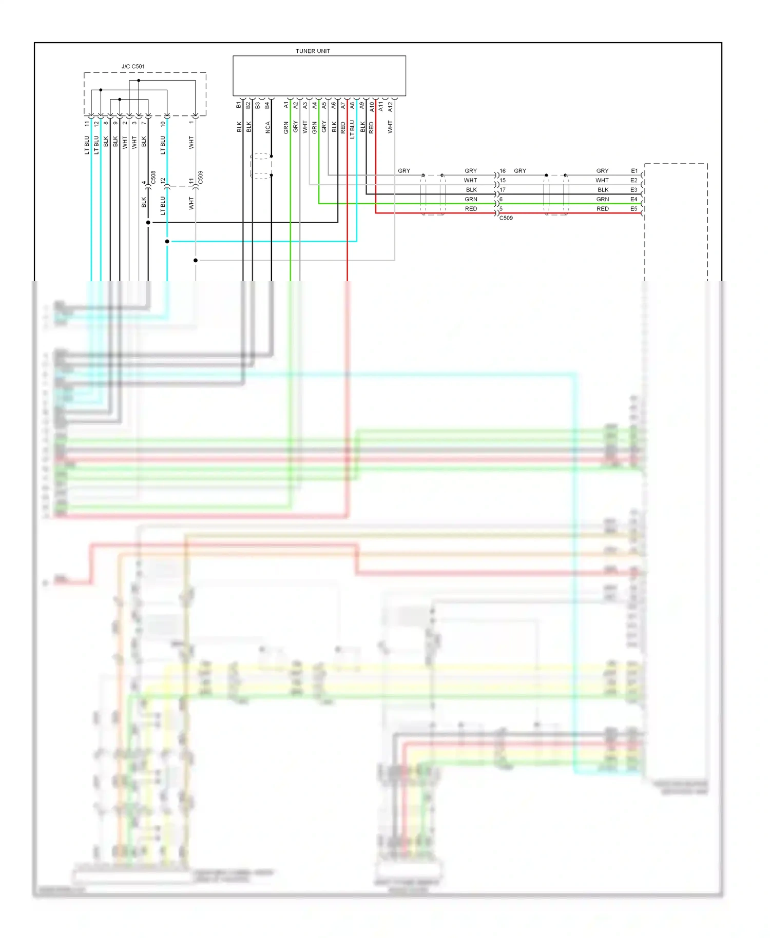 Wiring diagram nca for Honda Crosstour I facelift (2012-2015) (5 of 23)