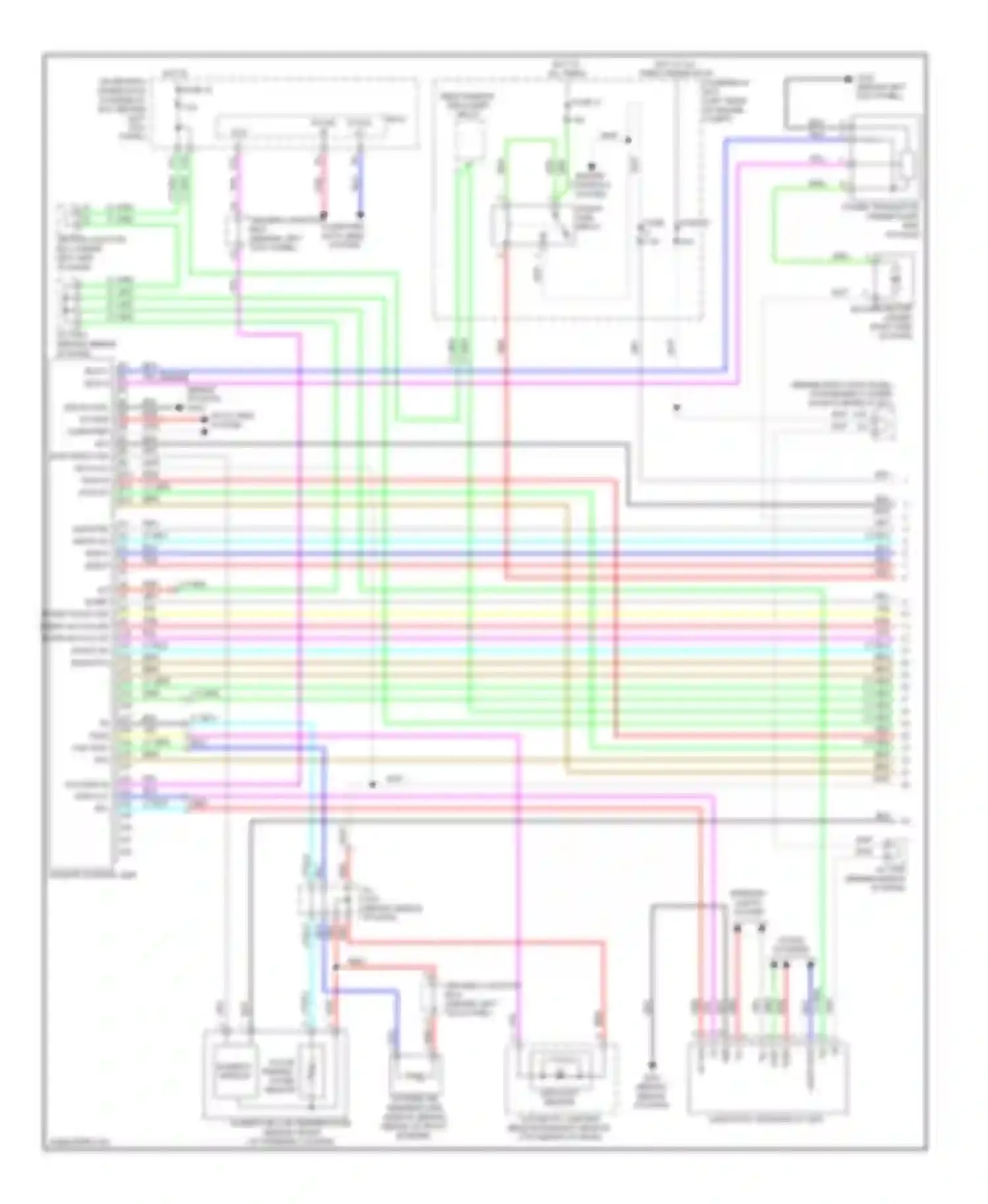 Crosstour Honda I (2009-2012): Automatic a/c circuit, with navigation (1 of 3)